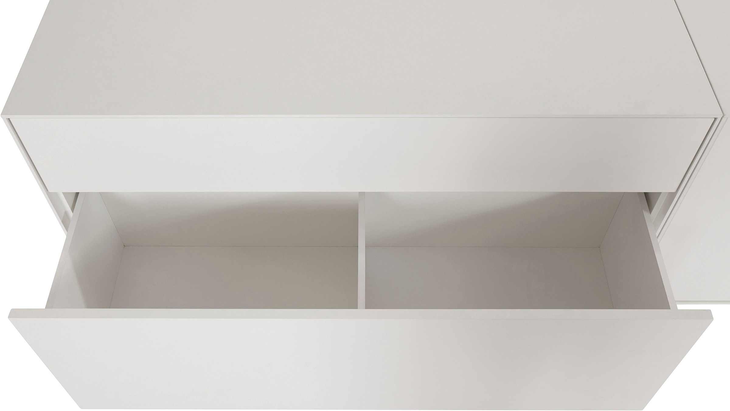 LeGer Home by Lena Gercke Lowboard »Essentials«, (2 St.), Breite: 279cm, MDF lackiert, Push-to-open-Funktion
