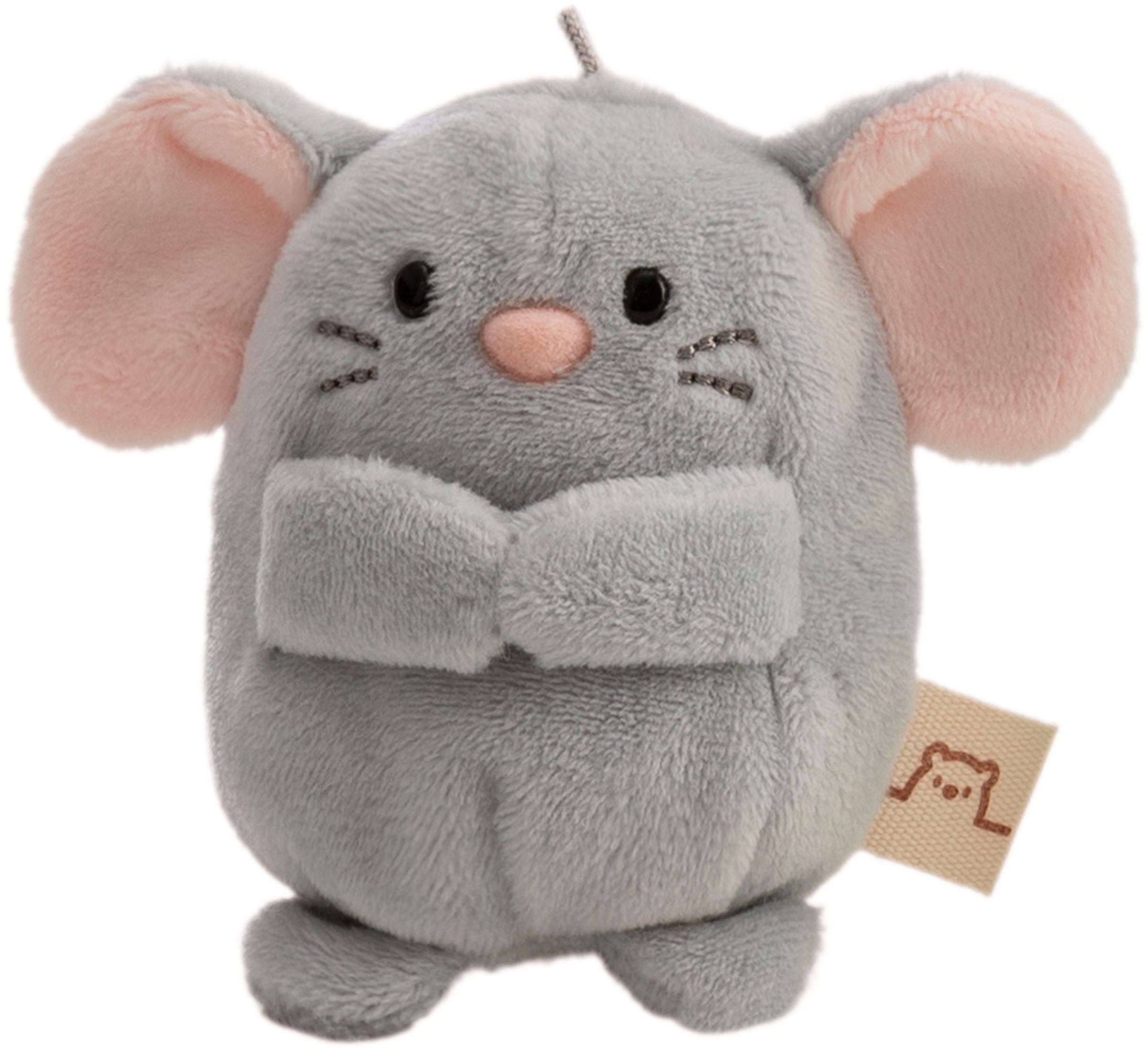 Nici Kuscheltier »mymochi, Set Maus Nibbli 8cm mit Chip & Chipstüte Kostüm« in Geschenkbox
