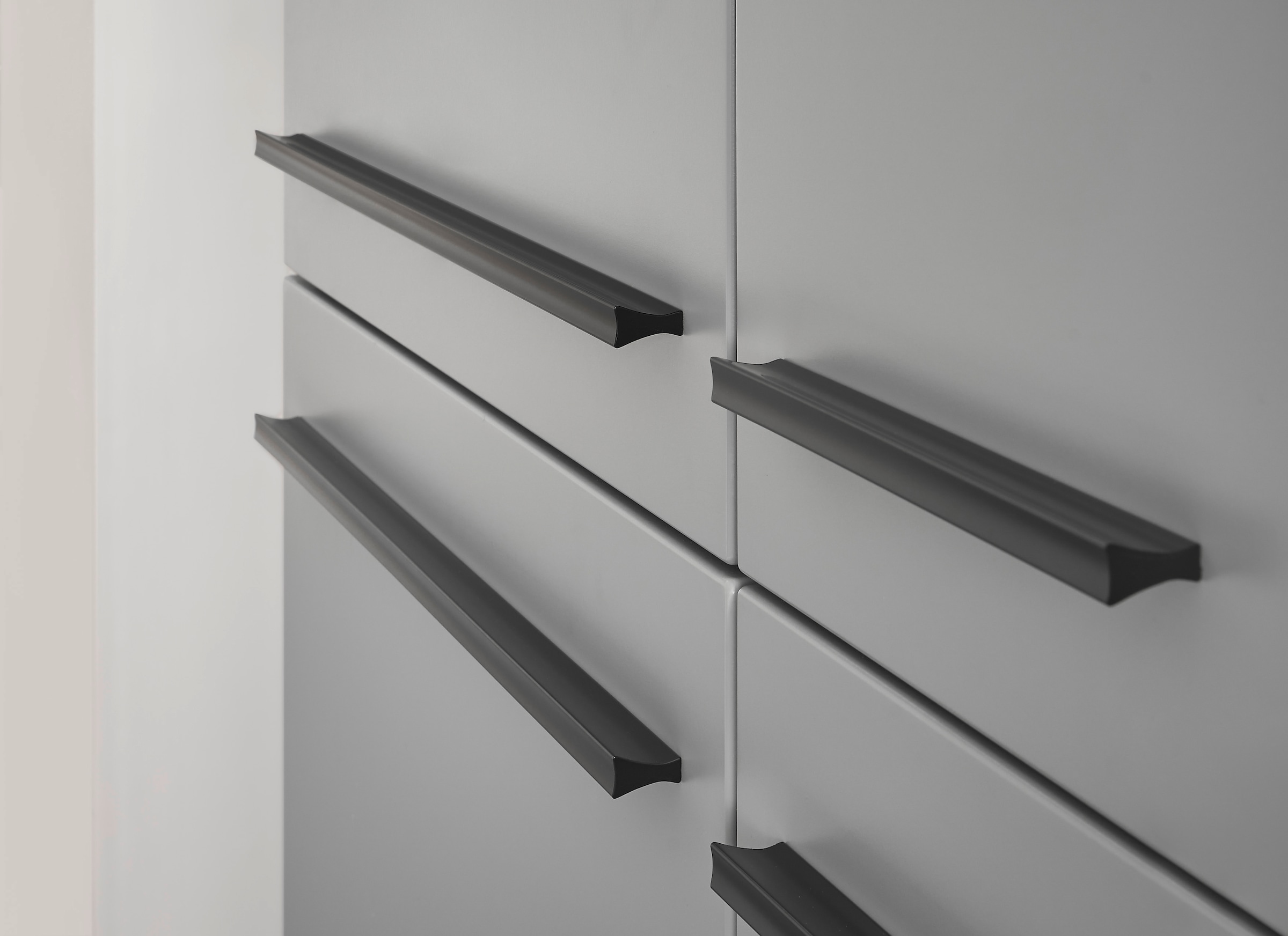 BASIC by Balculina Buffet »Denver, Küchenbuffet BxHxT 120x211x60«, (1 St.), Breite 120cm, Soft-Close für Türen und Schubkästen
