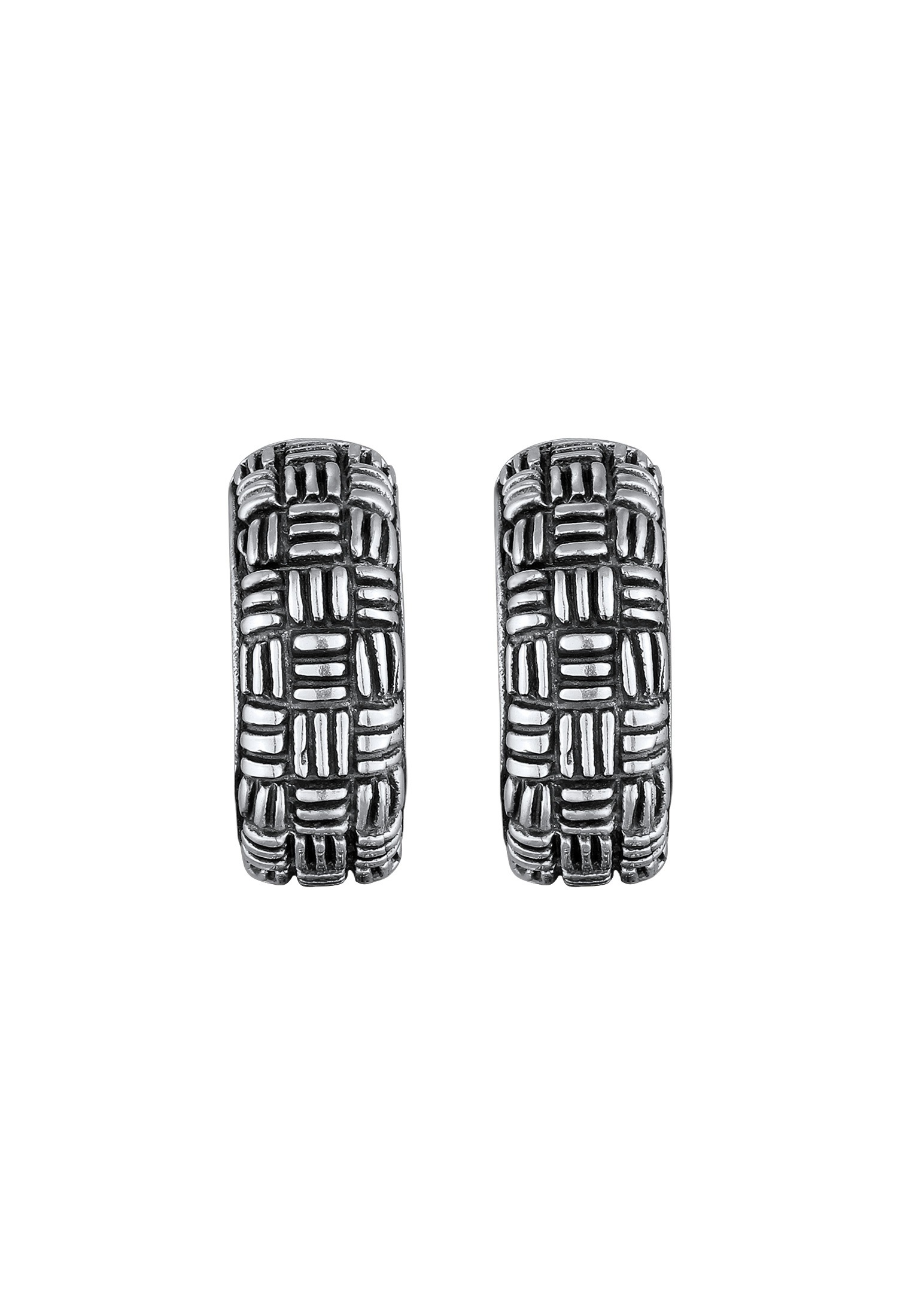 Kuzzoi Paar Ohrstecker »Ohrringe Herren Creolen Ohrstecker Vintage 925 Sterling Silber«