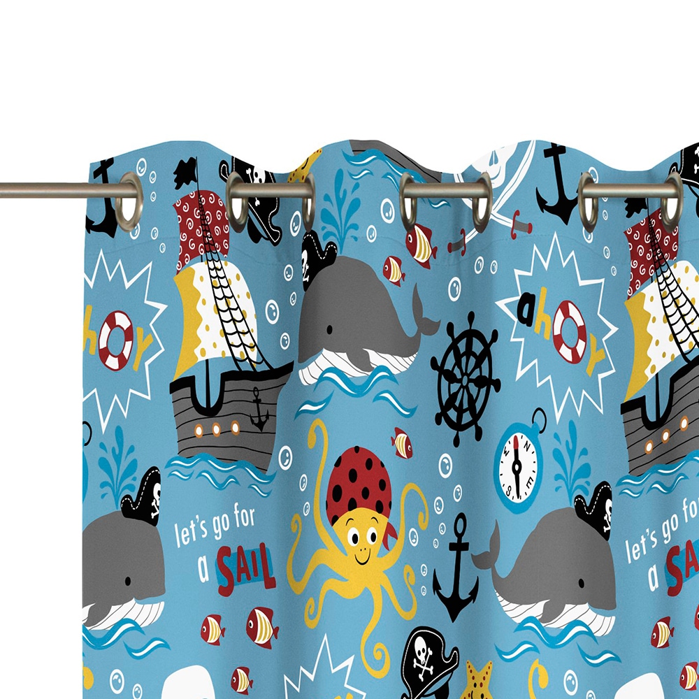 Adam Vorhang »Pirates«, (1 St.), GOTS zertifiziert