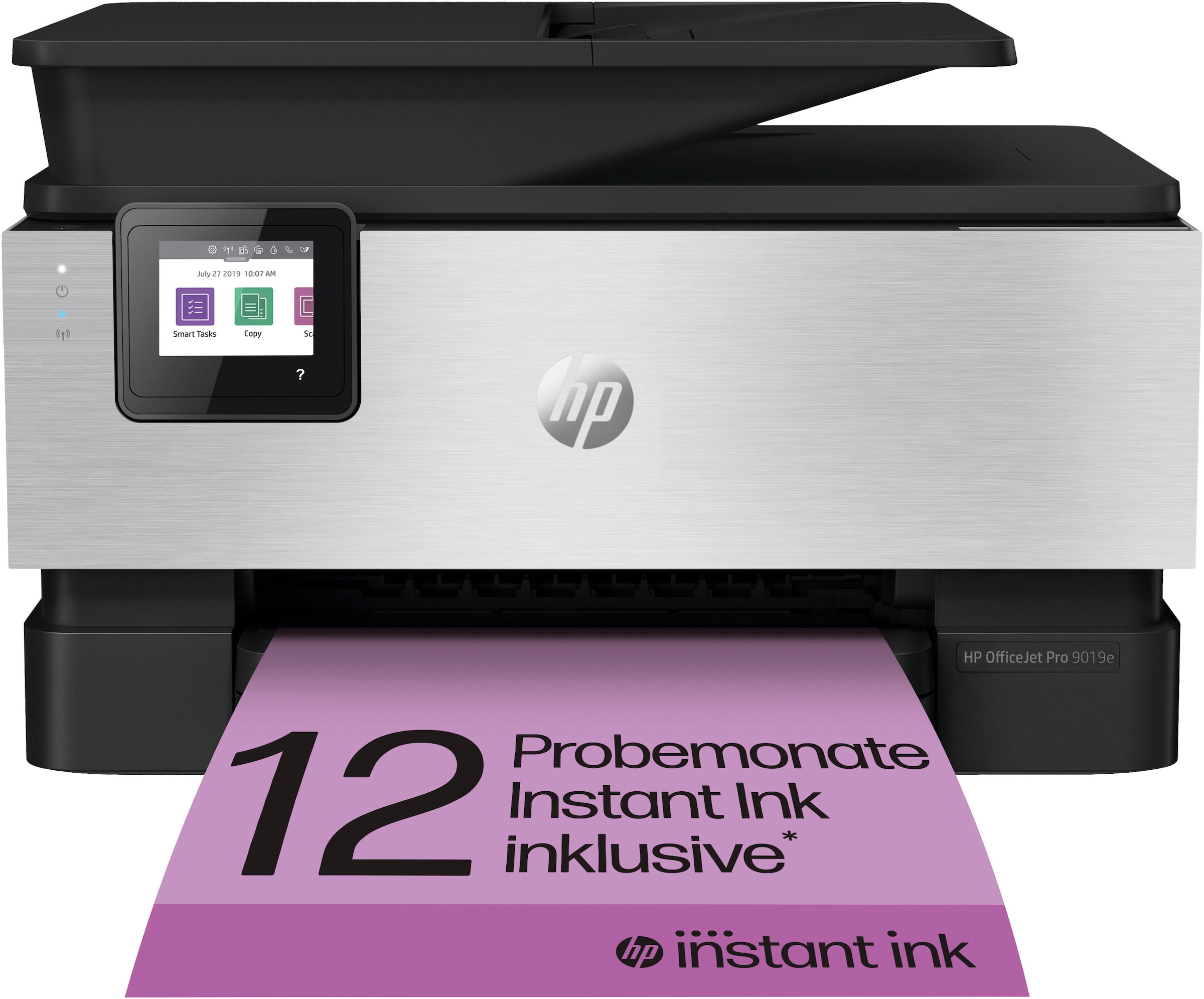 HP Multifunktionsdrucker »OfficeJet Pro 9019e«, 12 Monate gratis Drucken mit HP Instant Ink inklusive
