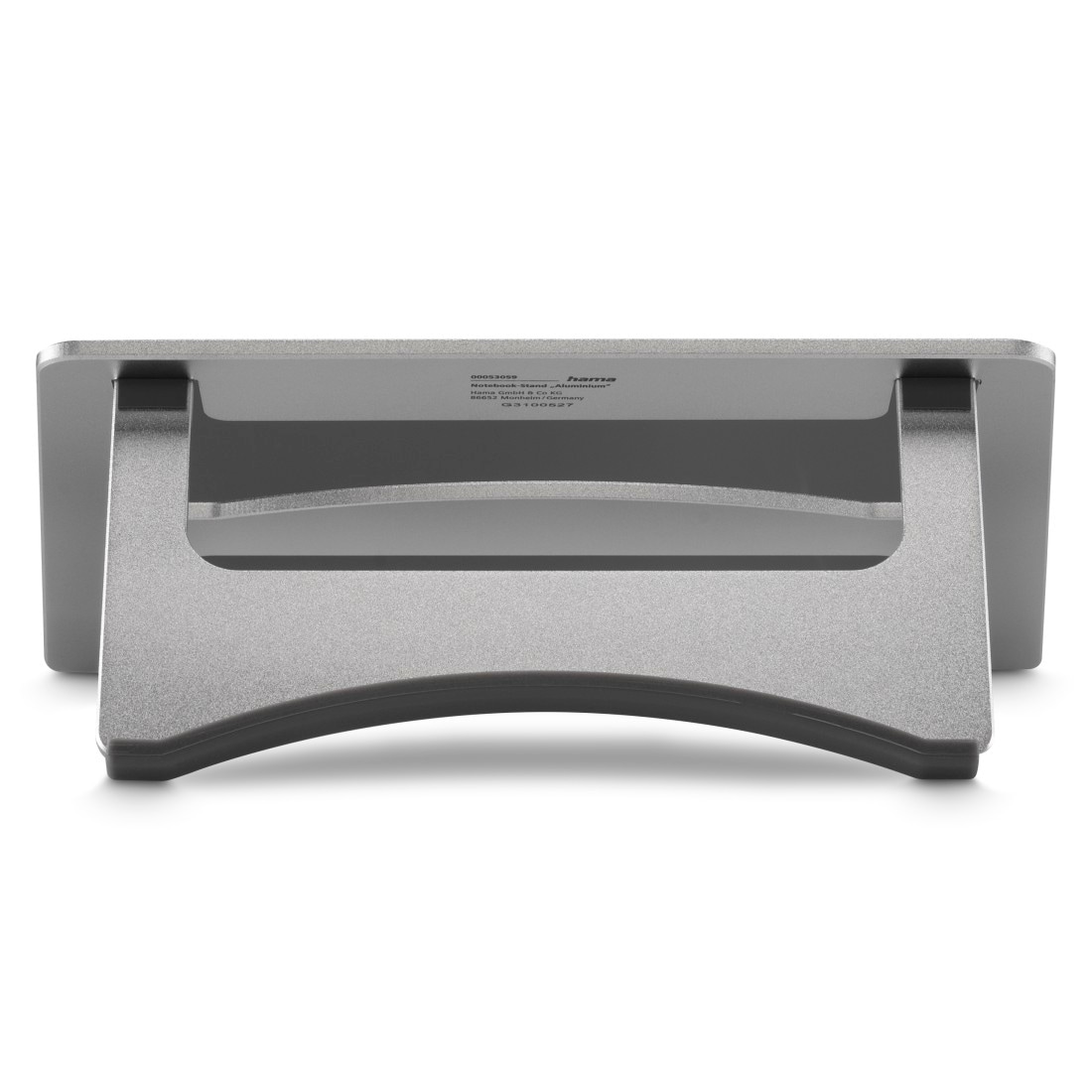 Hama Laptop-Ständer »Laptop-Stand "Aluminium", faltbar, bis 40 cm (15,6"), Silber« bis 40 cm Zoll Notebook Ständer
