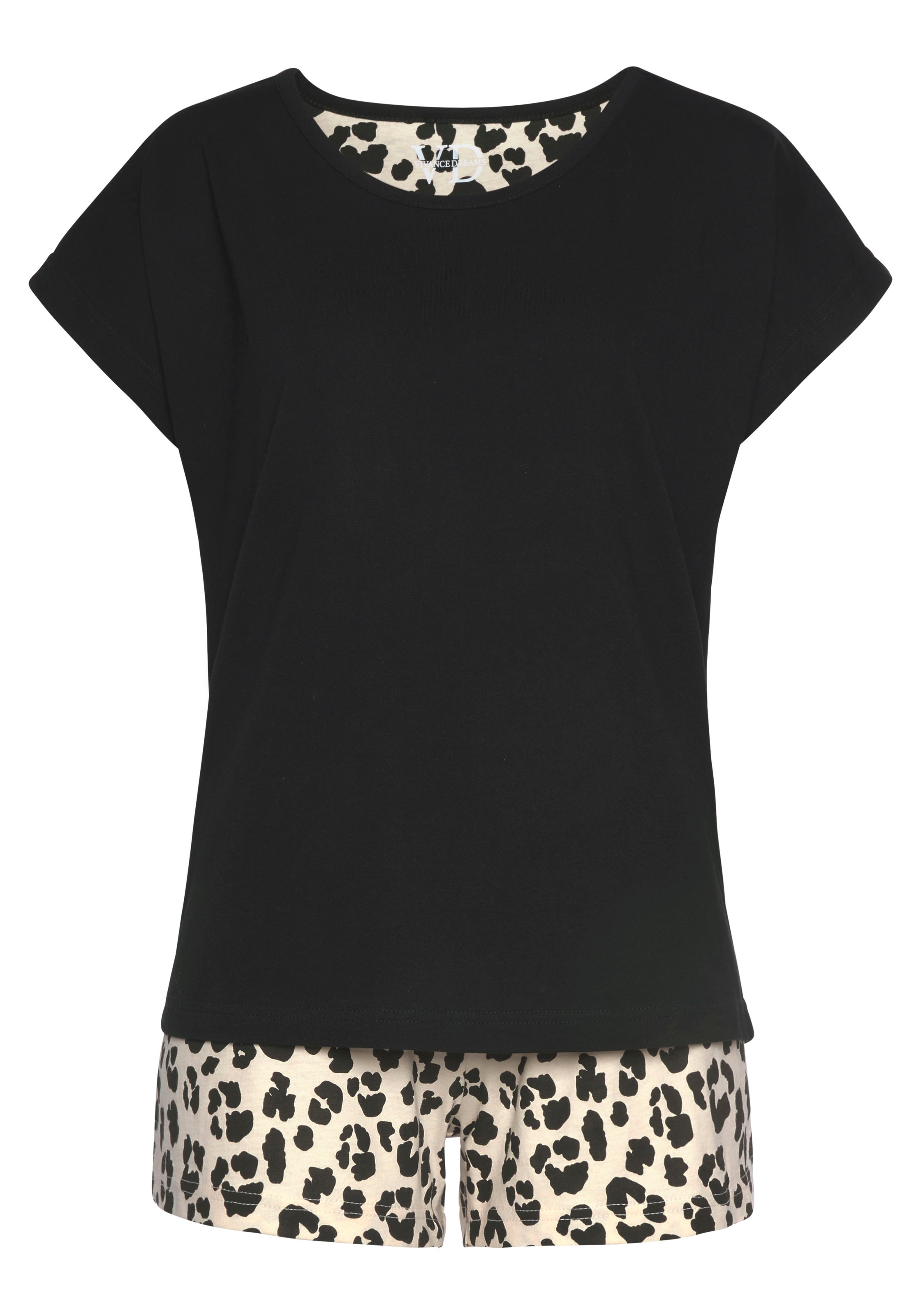 Vivance Dreams Shorty, mit Animal-Print