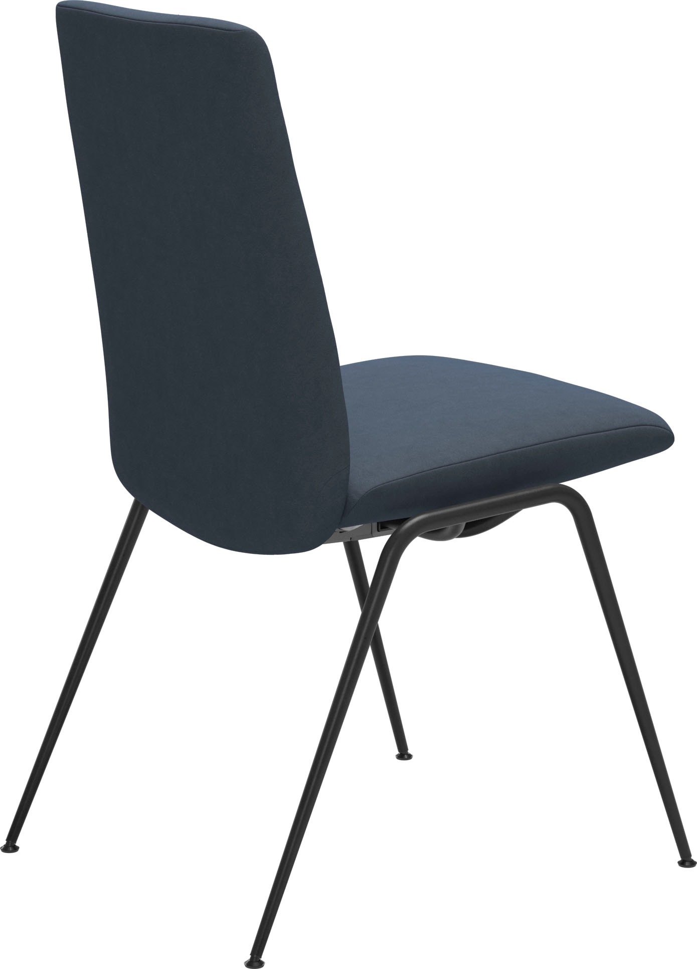 Stressless® Polsterstuhl »Laurel«, Microfaser DINAMICA, Low Back, Größe M, mit Beinen aus Stahl in Schwarz matt