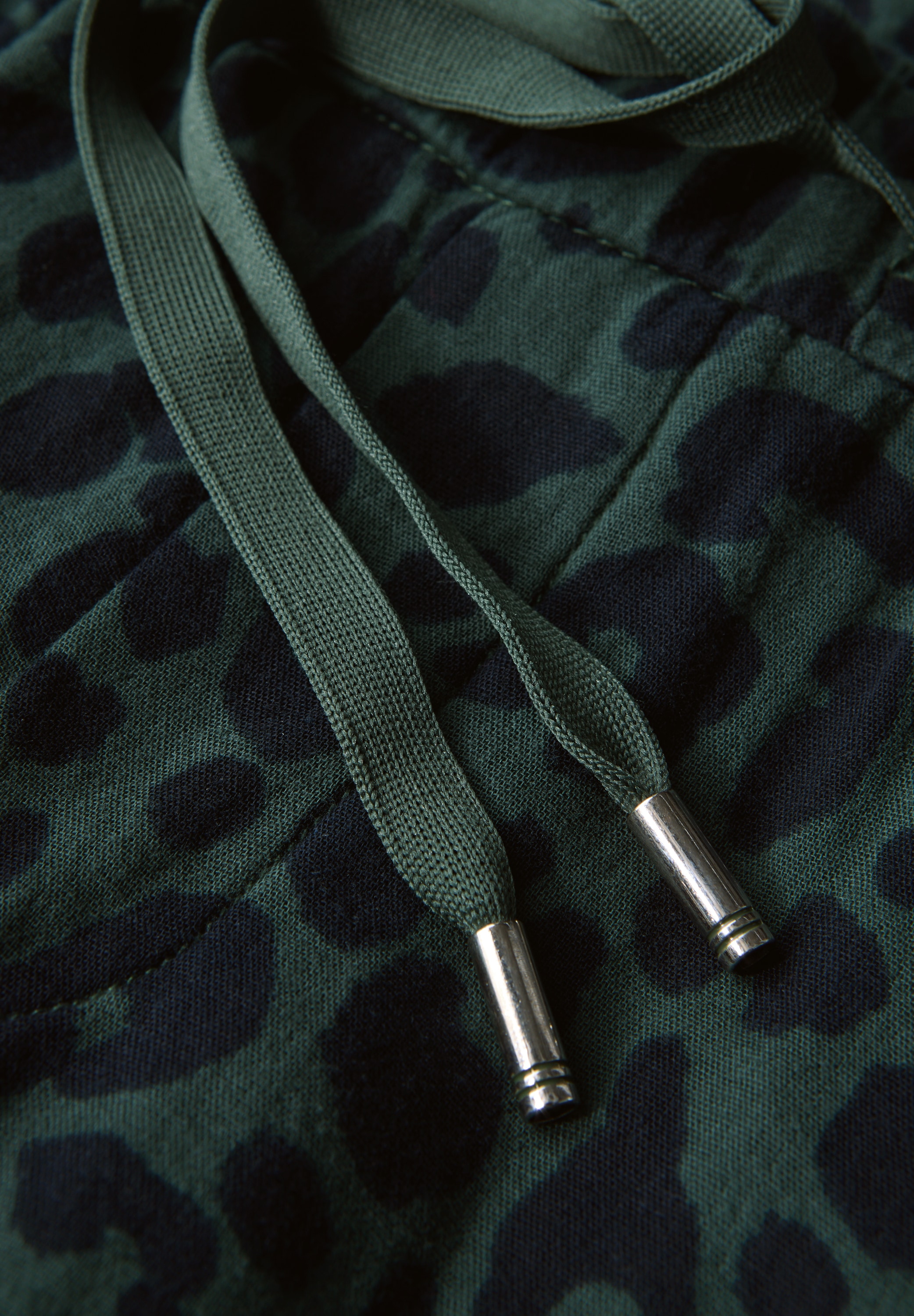 STREET ONE Stoffhose, gemustert, im Musselin-Look