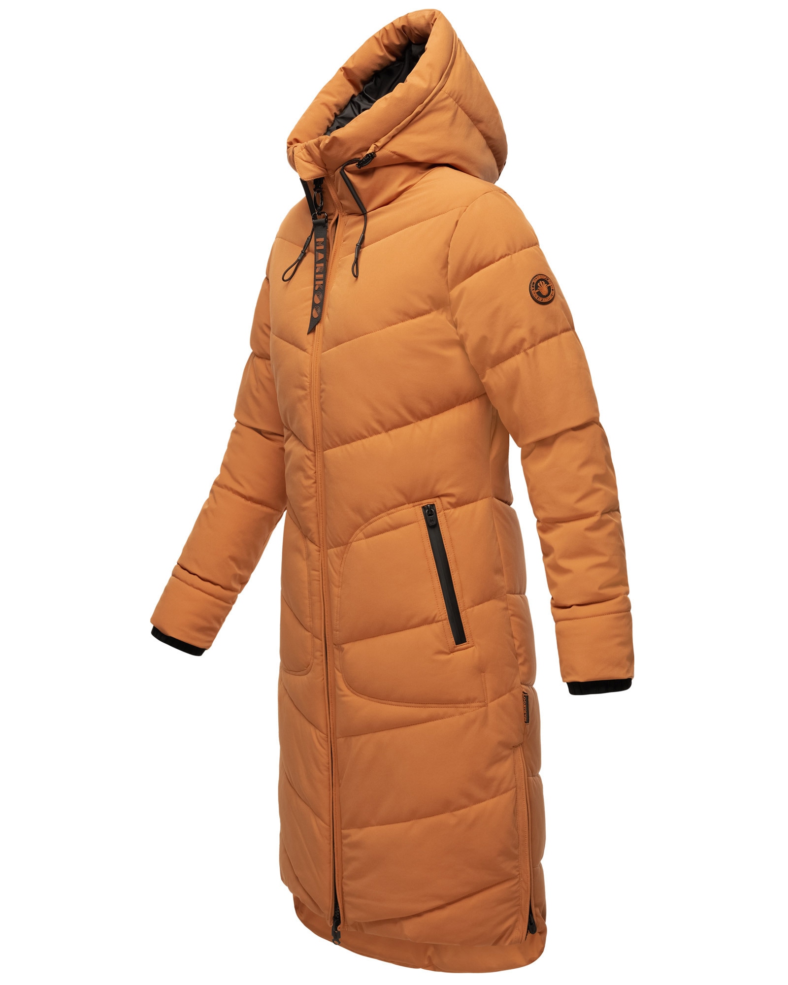 Marikoo Winterjacke »Marikoo Benikoo Damen lange Winterjacke B949«