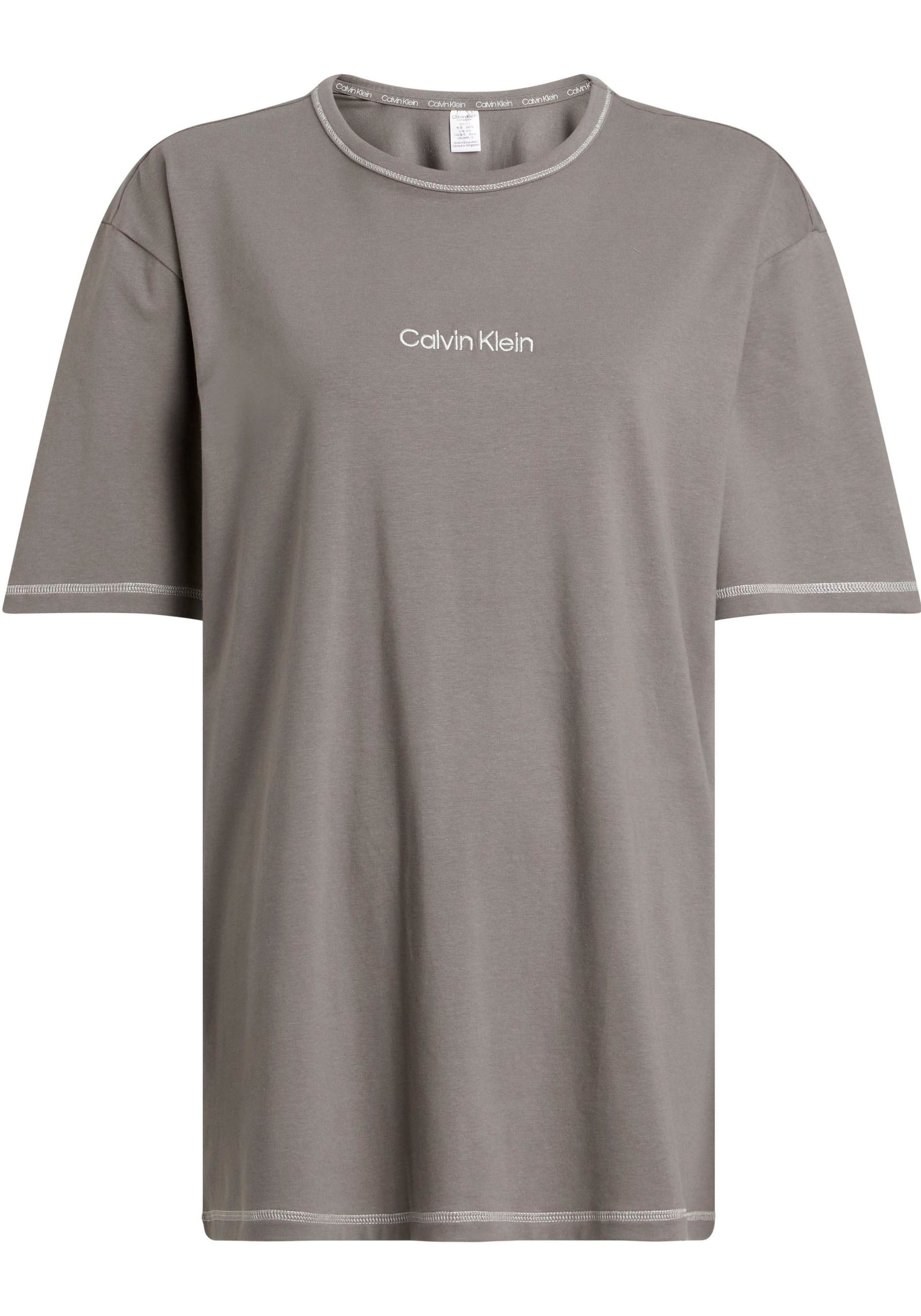 T-Shirt CREW mit bei Rundhalsausschnitt Klein Calvin ♕ »S/S NECK«,