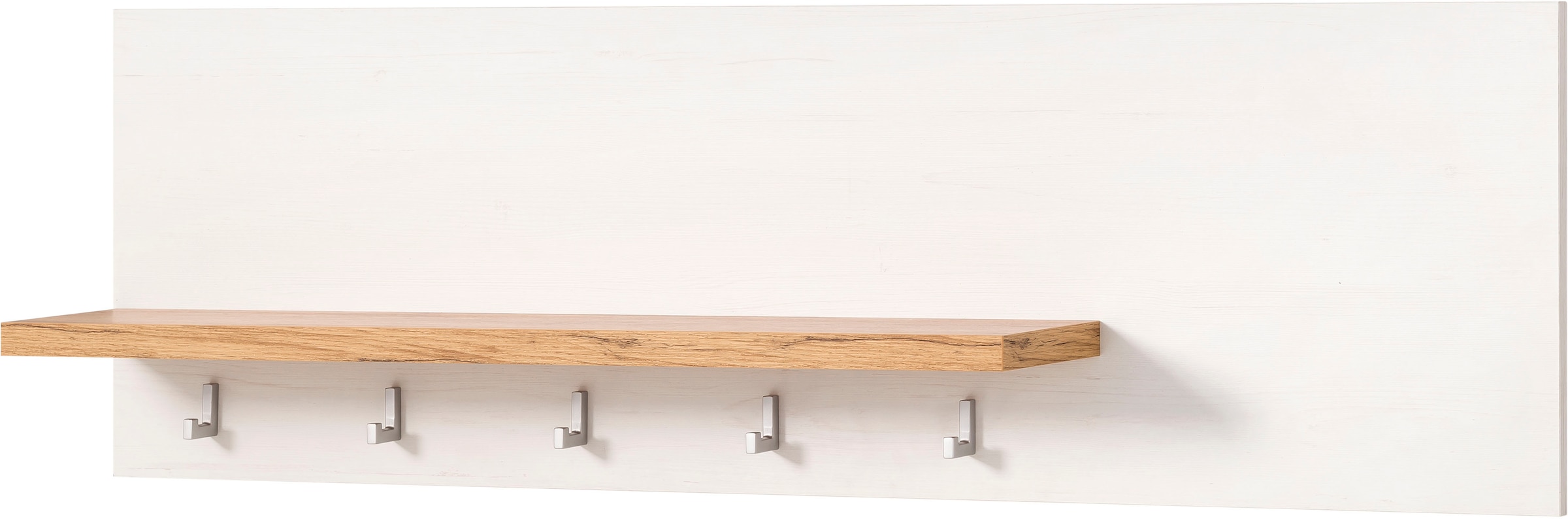 KOCHSTATION Wandregal »Westminster«, Breite 130 cm, mit 5 Haken
