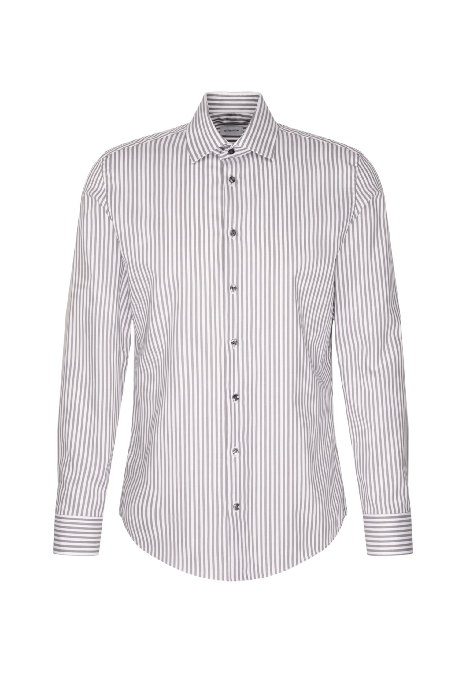 seidensticker Businesshemd »Shaped« Shaped 1/1 Kentkragen Streifen