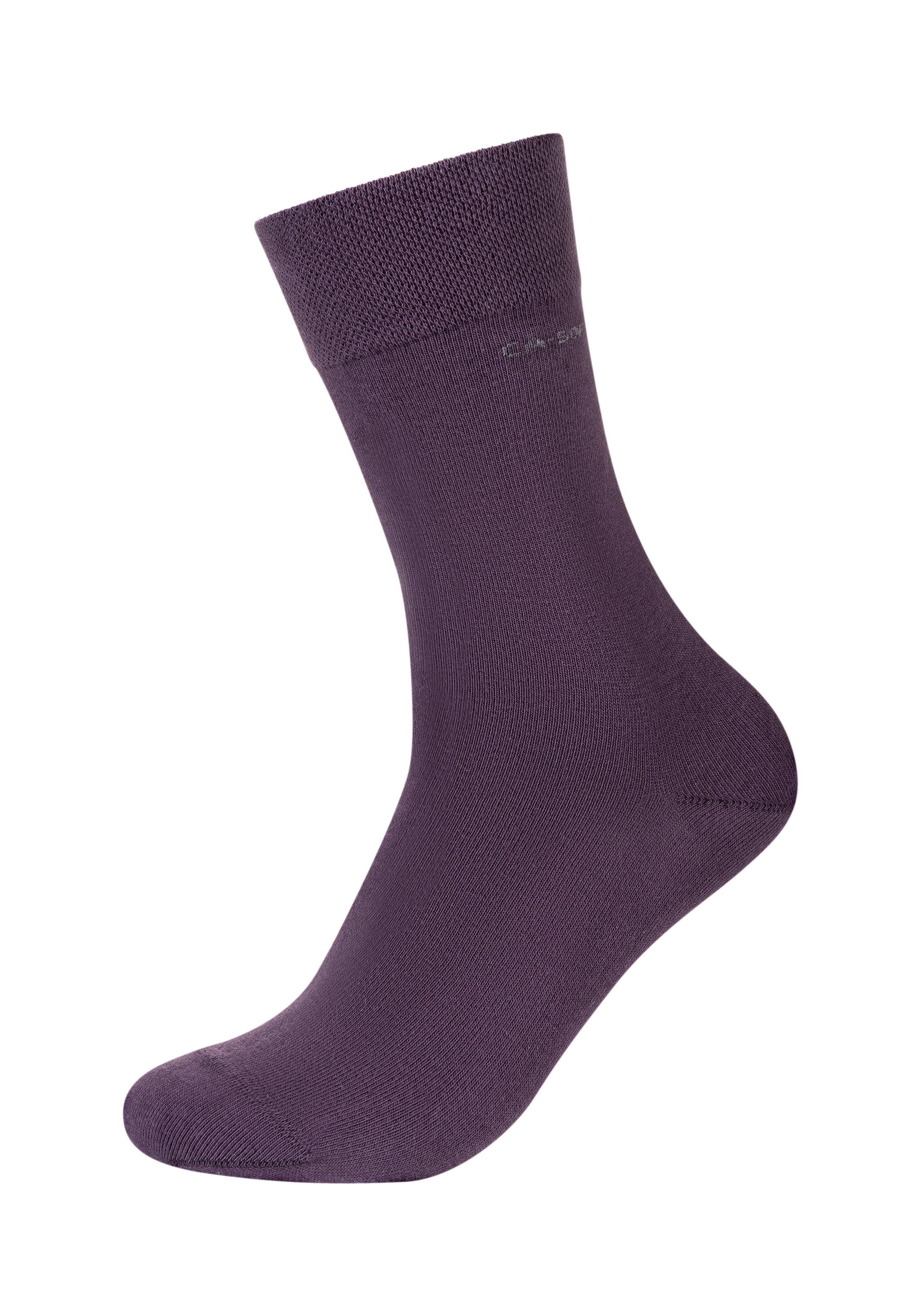 Camano Socken »ca-soft« mit verstärktem Fersen- und Zehenbereich