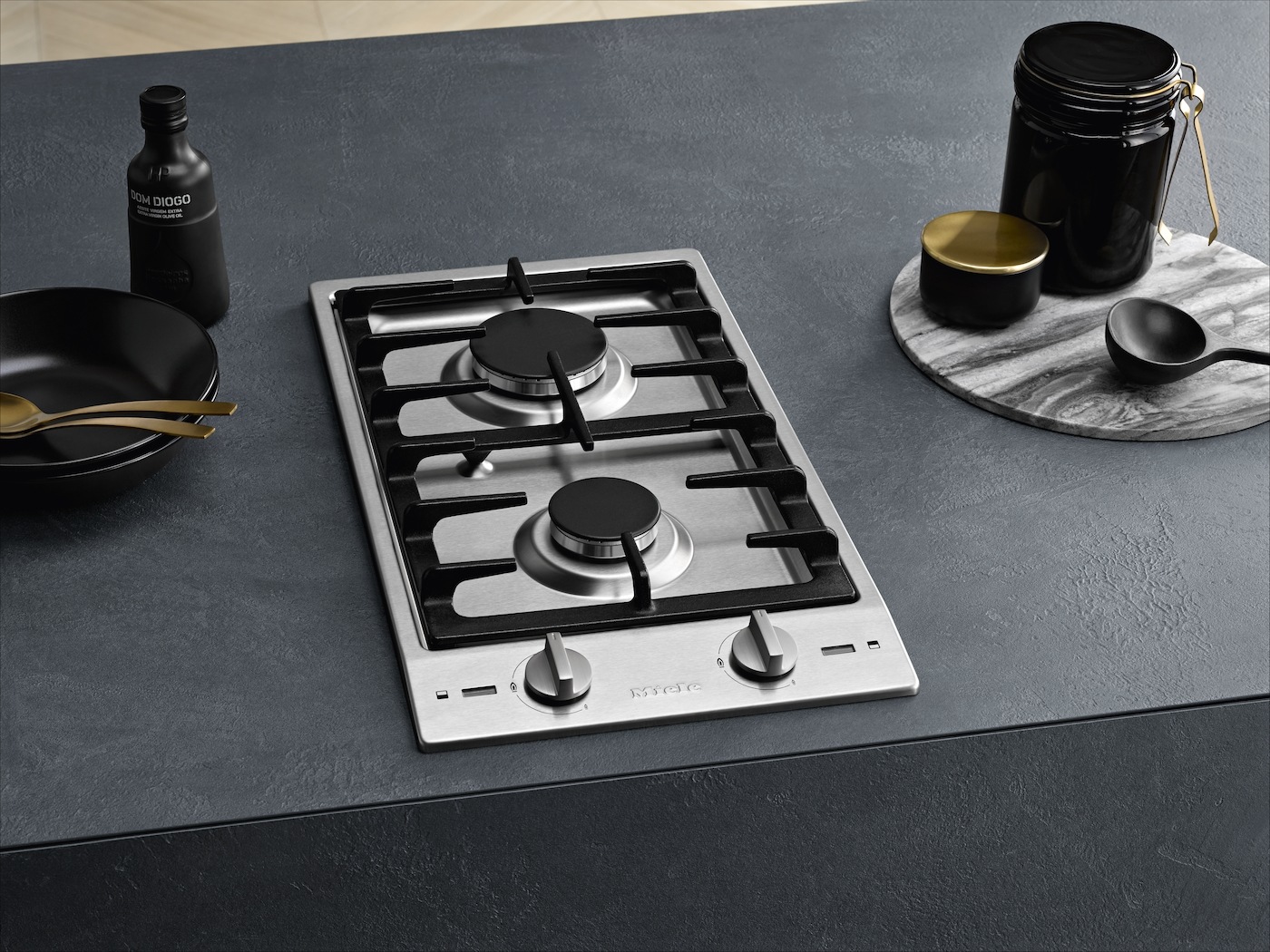 Miele Gas-Kochfeld »CS 1012-2 G Edelstahl«
