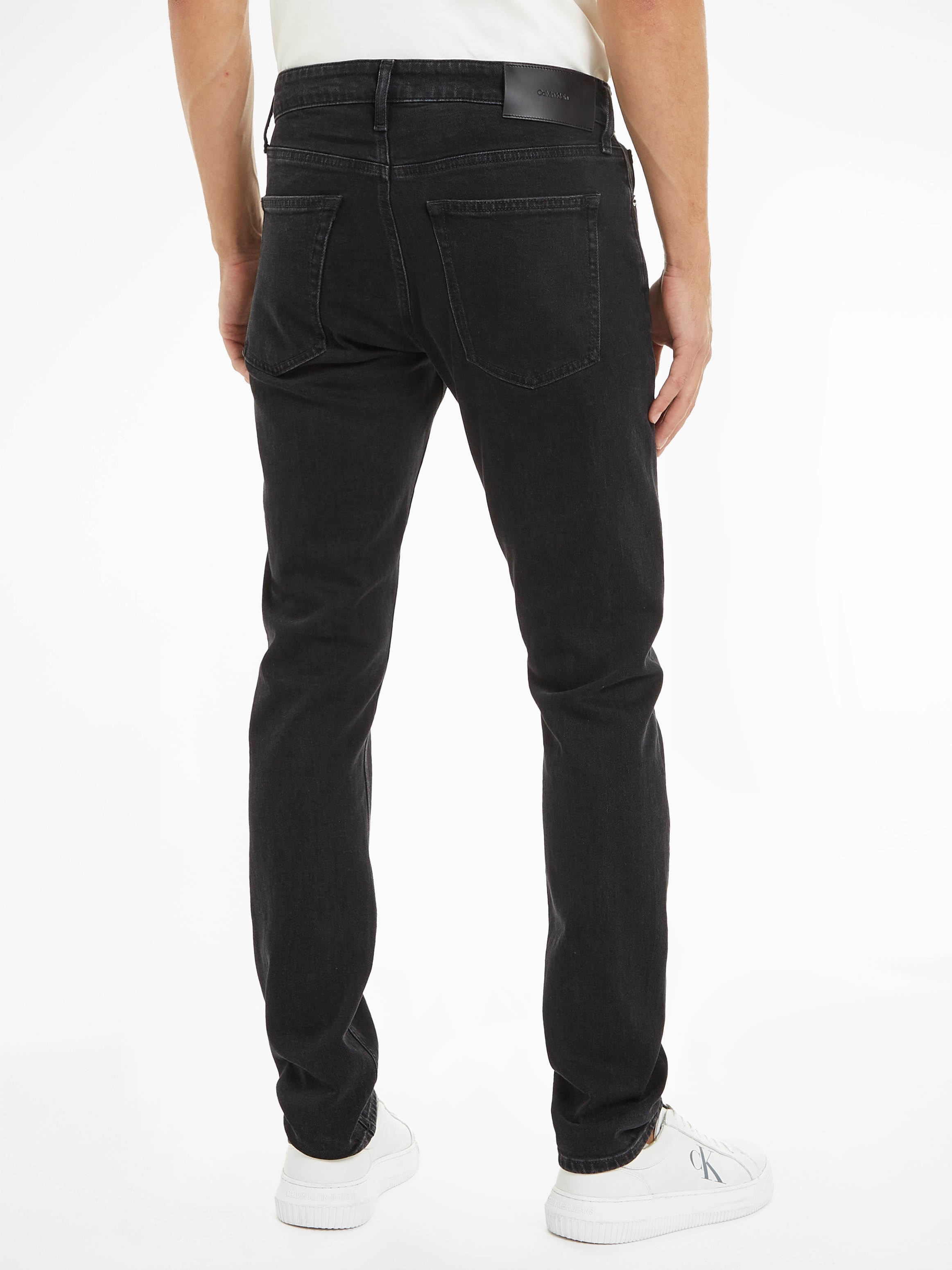 Calvin Klein Slim-fit-Jeans »SLIM FIT WASHED BLACK«, im 5-Pocket-Style