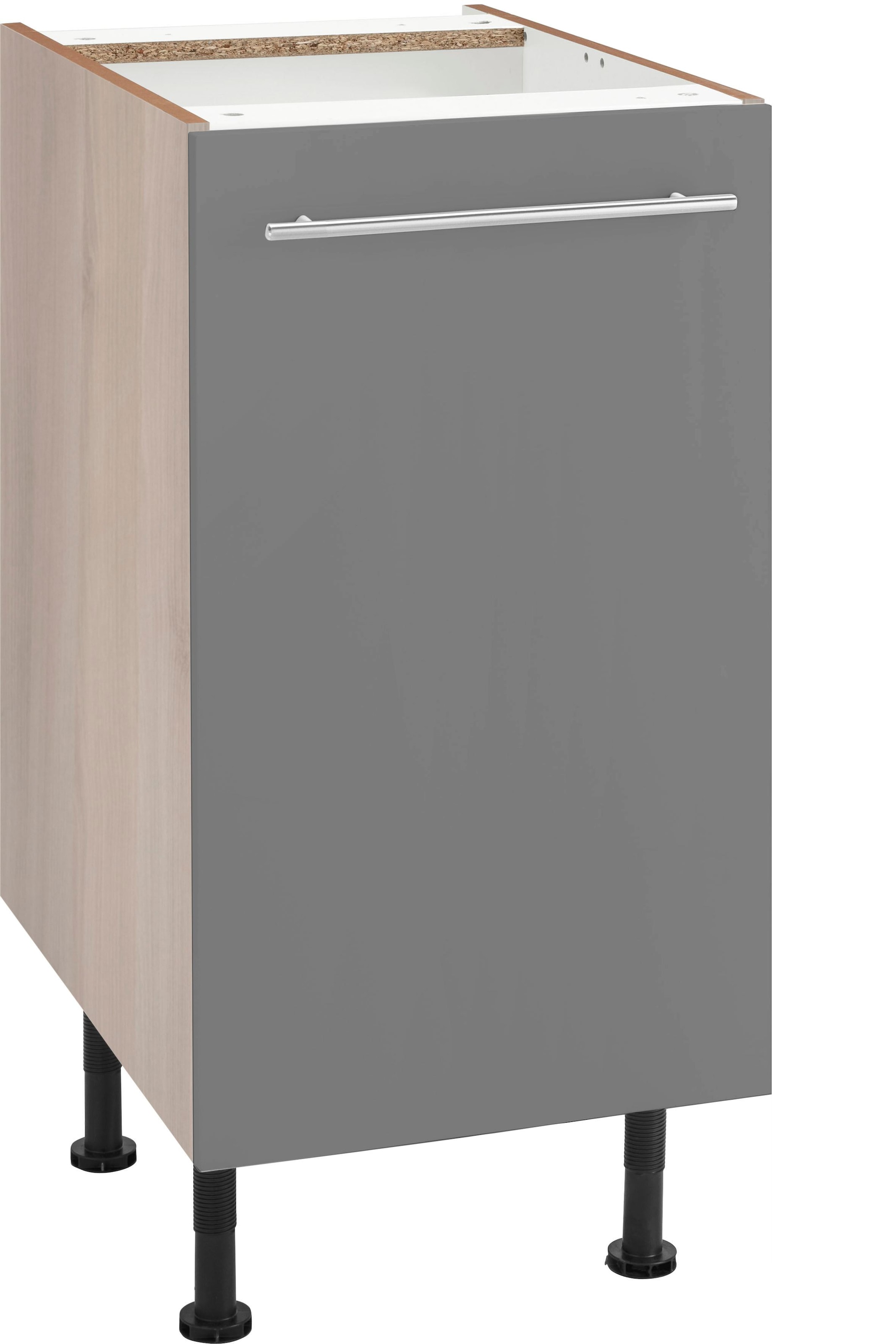 OPTIFIT Unterschrank »Bern«, 40 cm auf mit Füßen, 1 mit mit Rechnung bestellen breit, höhenverstellbaren Metallgriff Tür