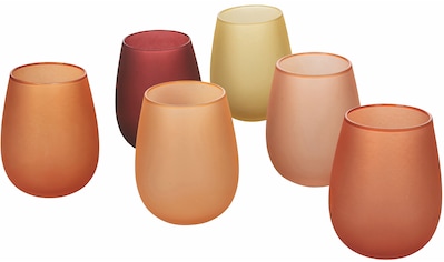 Gläser-Set »Happy Hour Sunset«, (Set, 6 tlg.), Wassergläser-Set, 6-teilig, Inhalt 500 ml