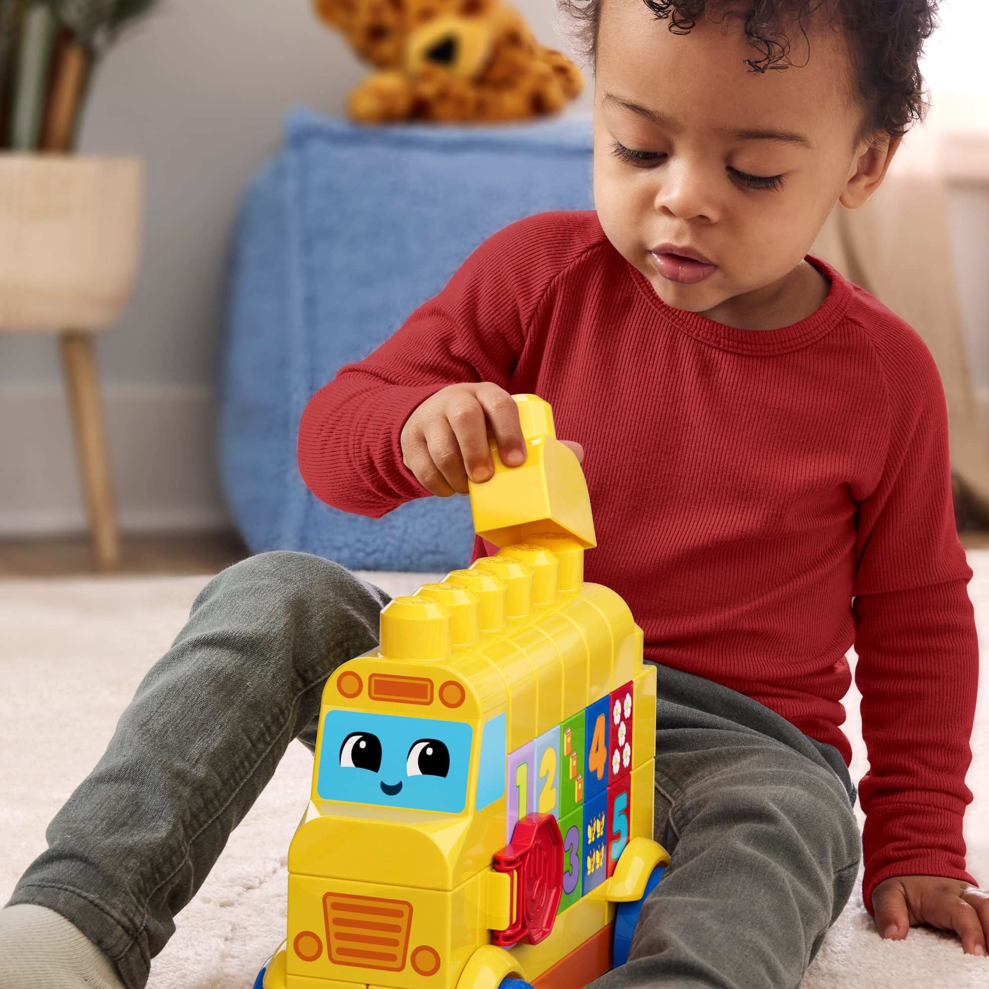 MEGA BLOKS Spielbausteine »MEGA BLOKS Bau- und Lernbus«