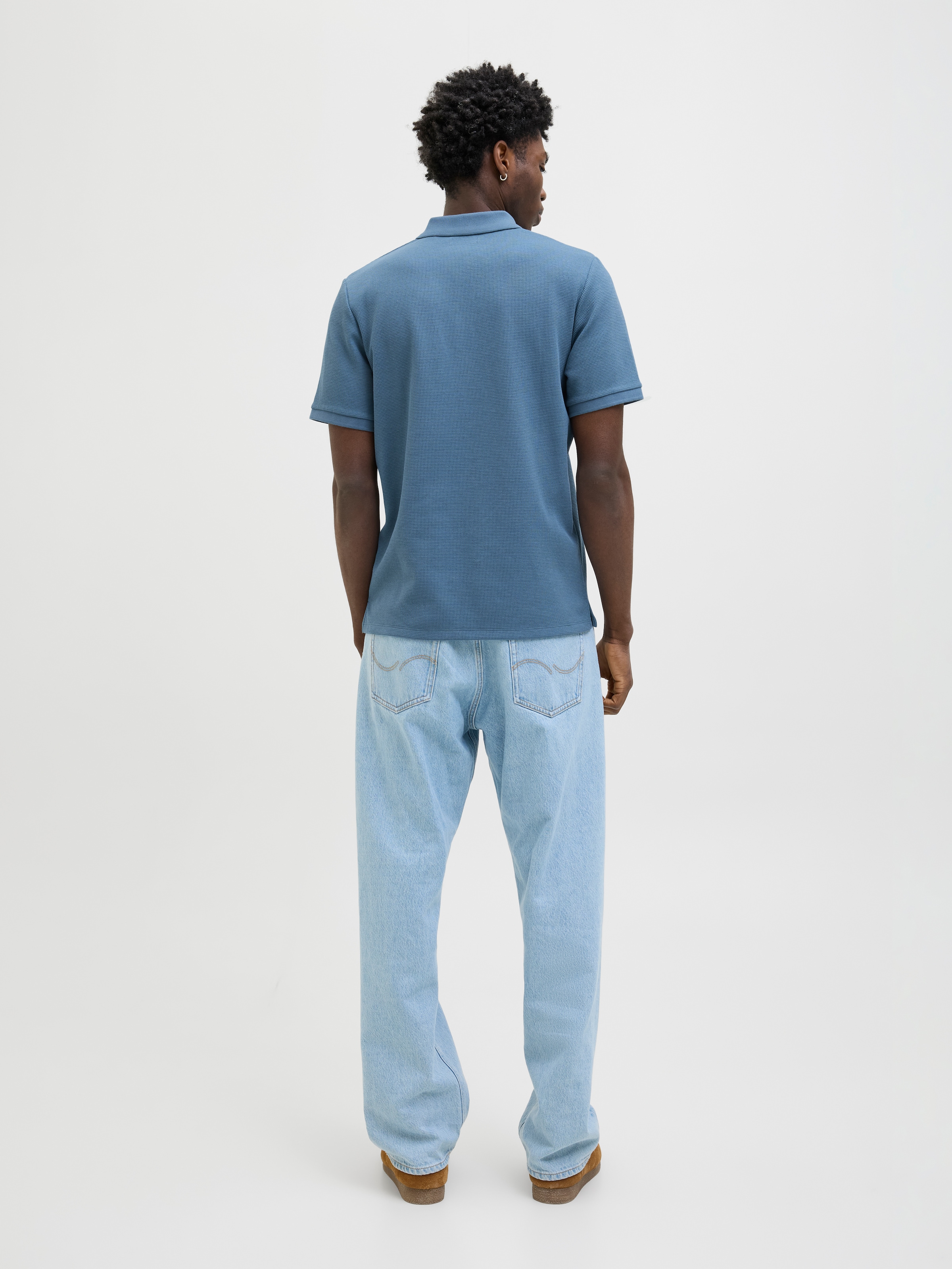 Jack & Jones Poloshirt »JJEAUSTIN POLO SS NOOS«, mit Logo Stickerei