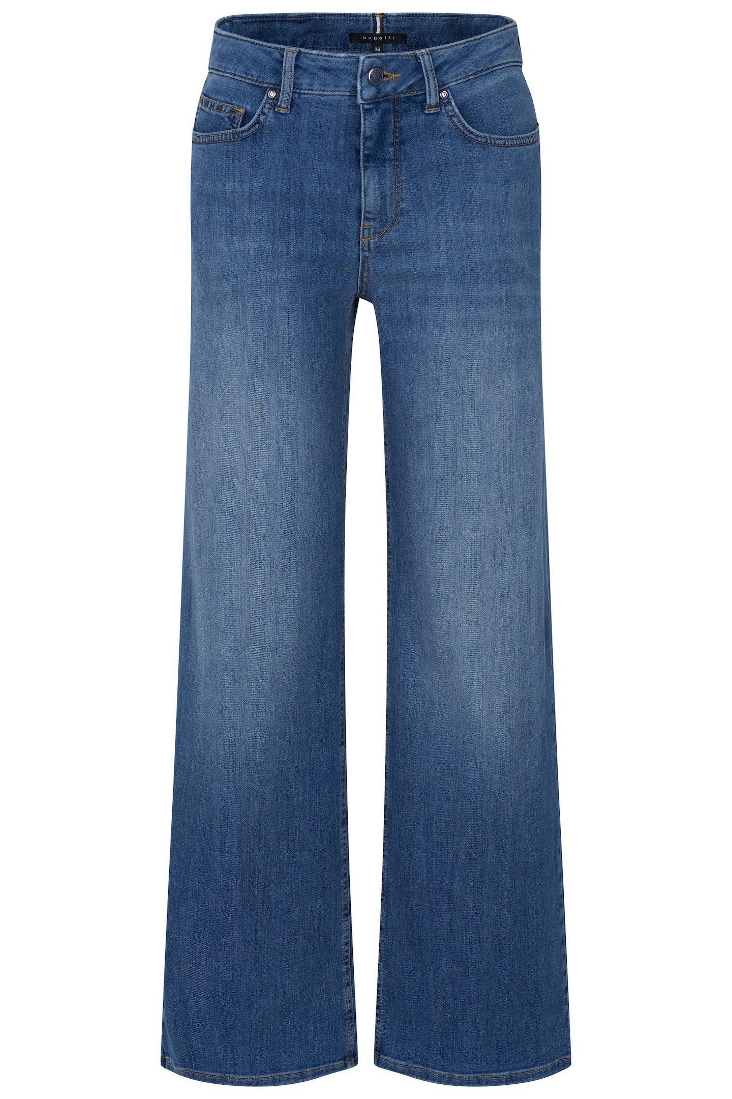 bugatti 5-Pocket-Jeans, mit geradem Beinverlauf
