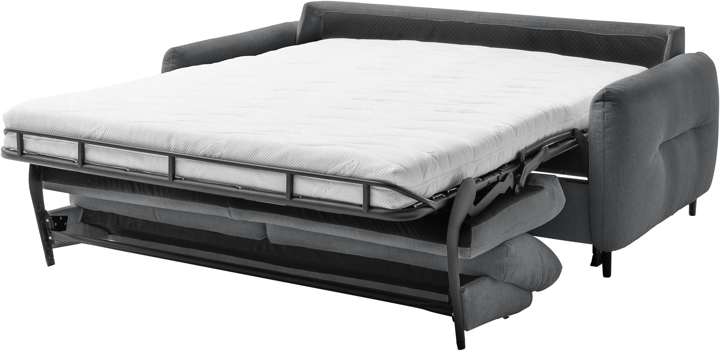 Home affaire 2-Sitzer »Clevina, Dauer-Schlafsofa mit Kaltschaummatratze, Breite 176 cm« Sofa & Bett in einem – kinderleicht ausklappbar & freistellbar im Raum