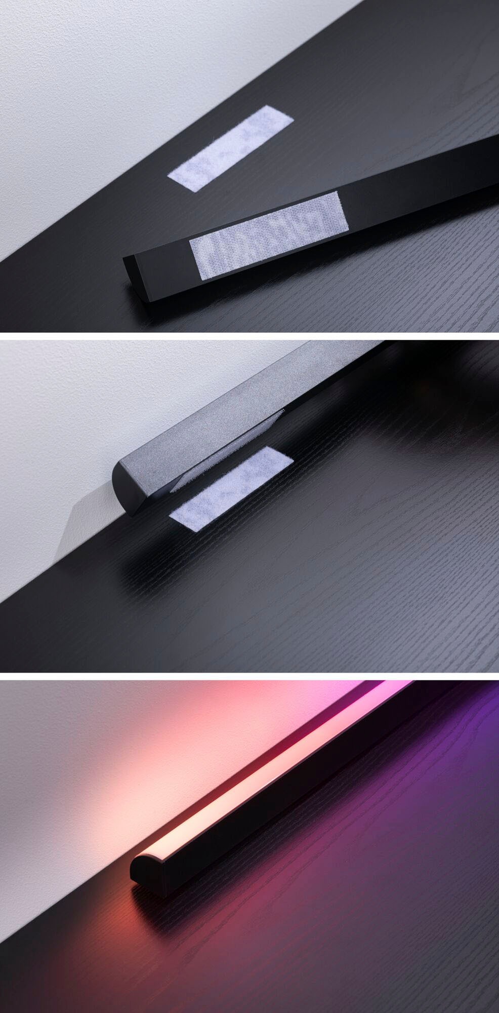 Paulmann LED-Streifen »EntertainLED Lightbar Dynamic Rainbow RGB 30x30mm 2x1W 2x48lm«, 2 St.-flammig