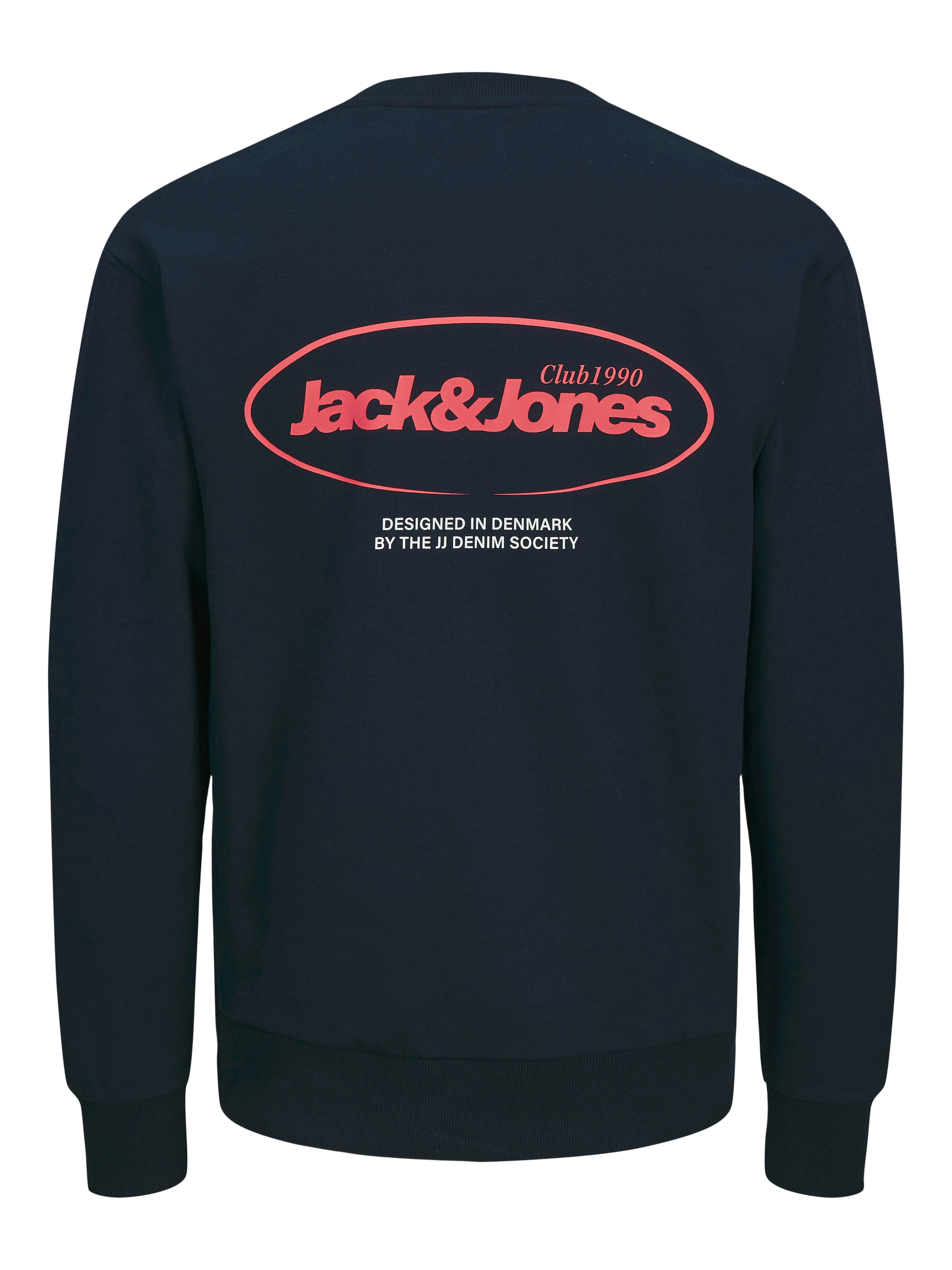 Jack & Jones Sweatshirt »JJEBRADLEY GRAPHIC SWEAT CREW NOOS«, mit Front und Back Print