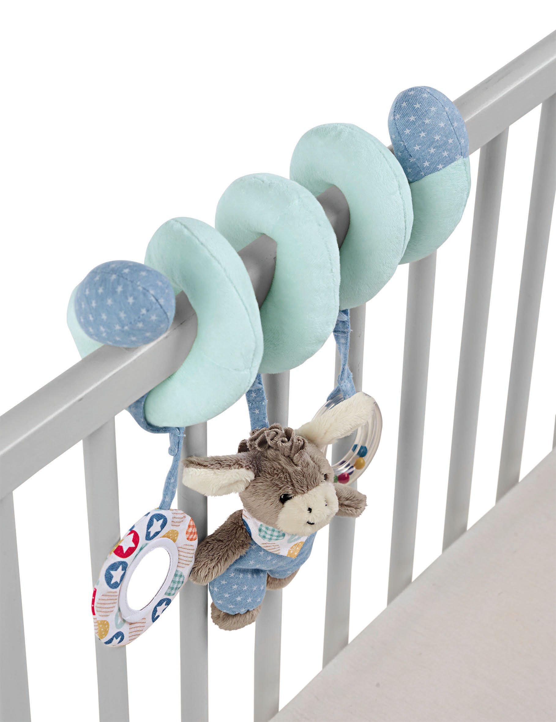 Sterntaler® Kinderwagenanhänger »Spielzeugspirale ESEL Emmi«