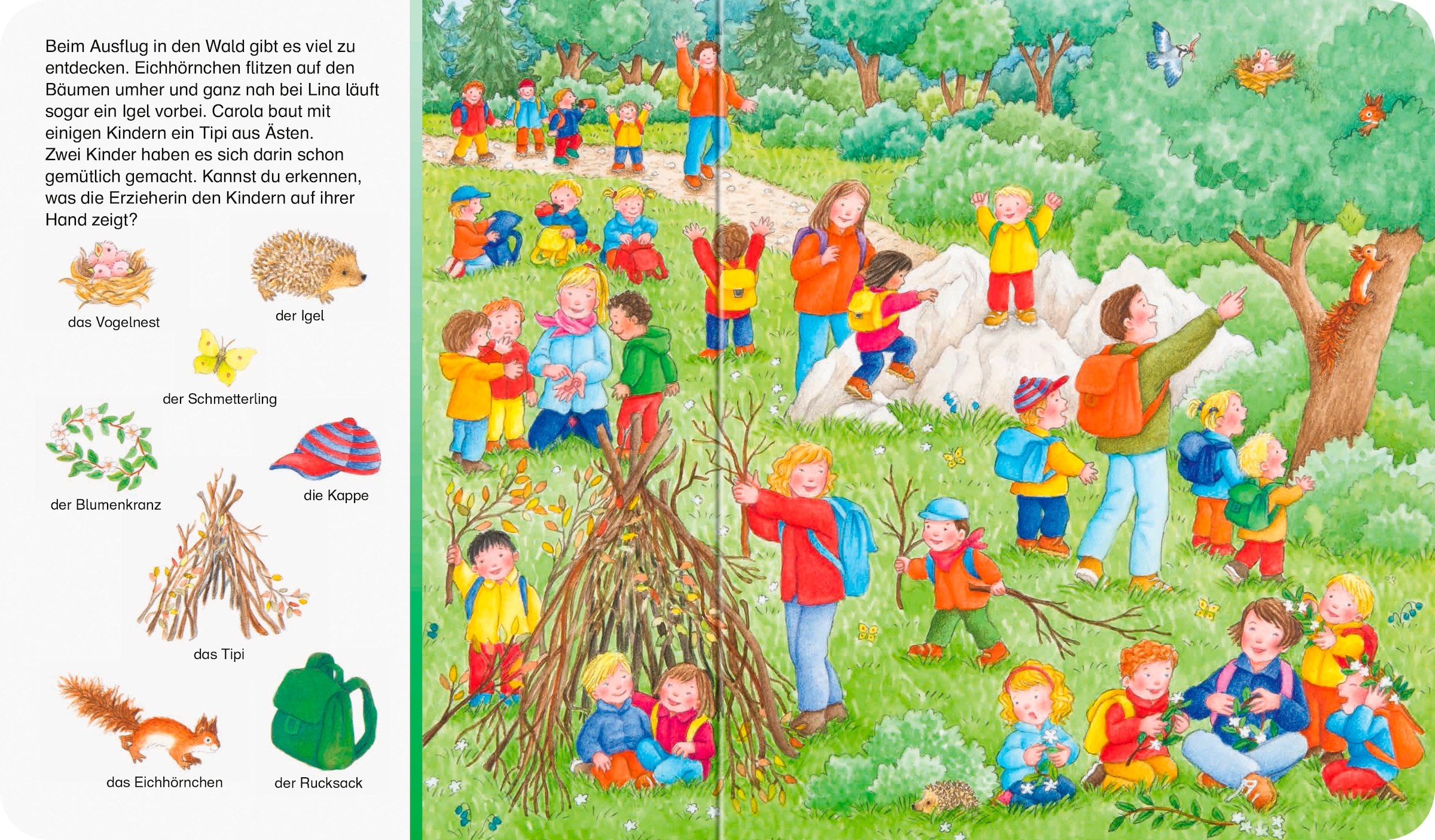 Ravensburger Buch »Pappbilderbuch, Sachen suchen: Im Kindergarten«