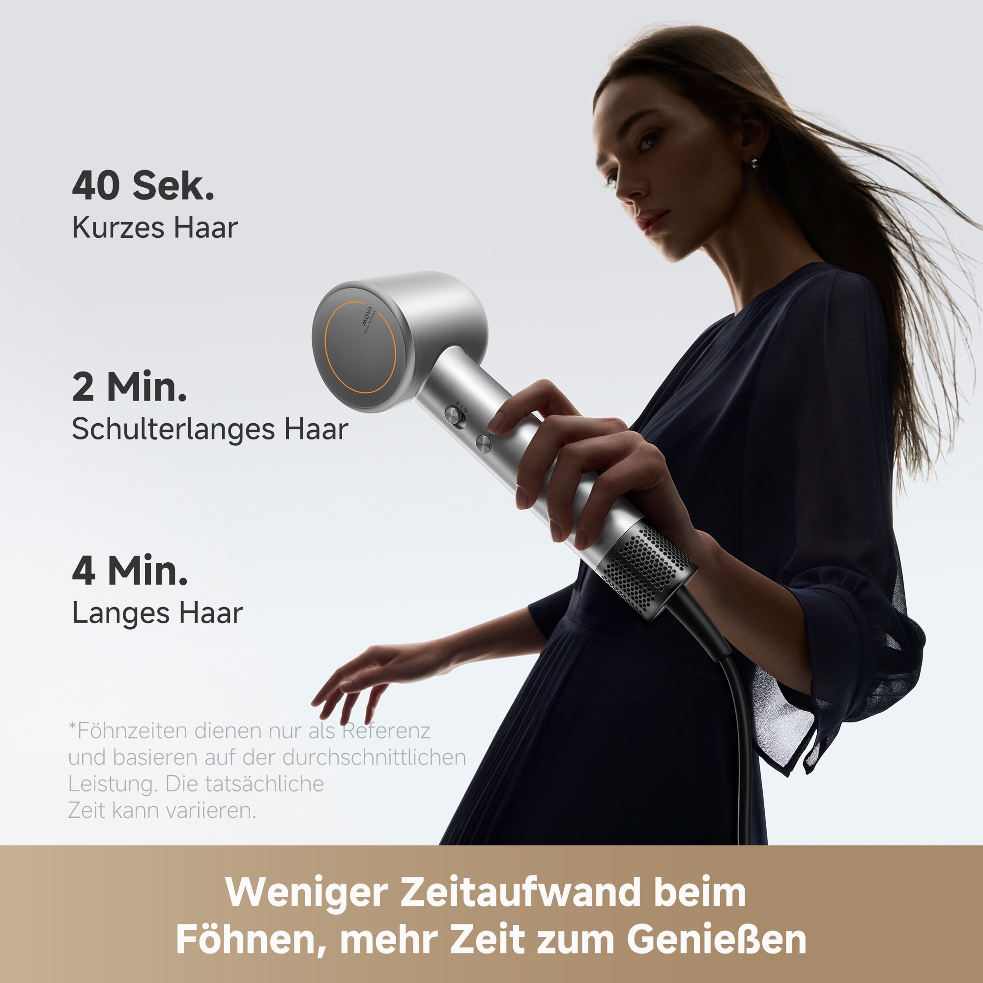 Mova Haartrockner »Shine 10« 1.600 W 1 Aufsätze