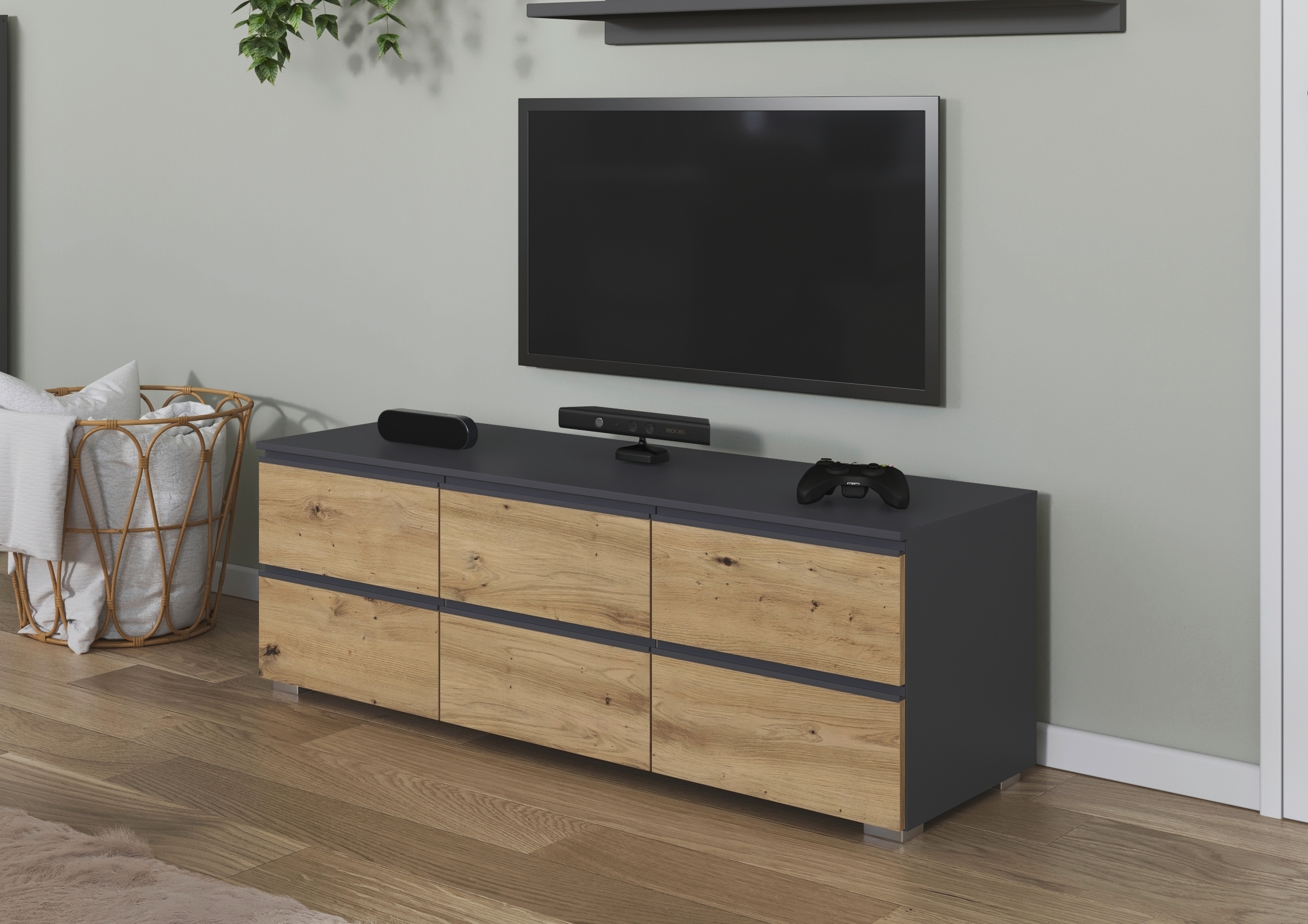 rauch TV-Board »Joel« Breite 80 oder 120 cm, 