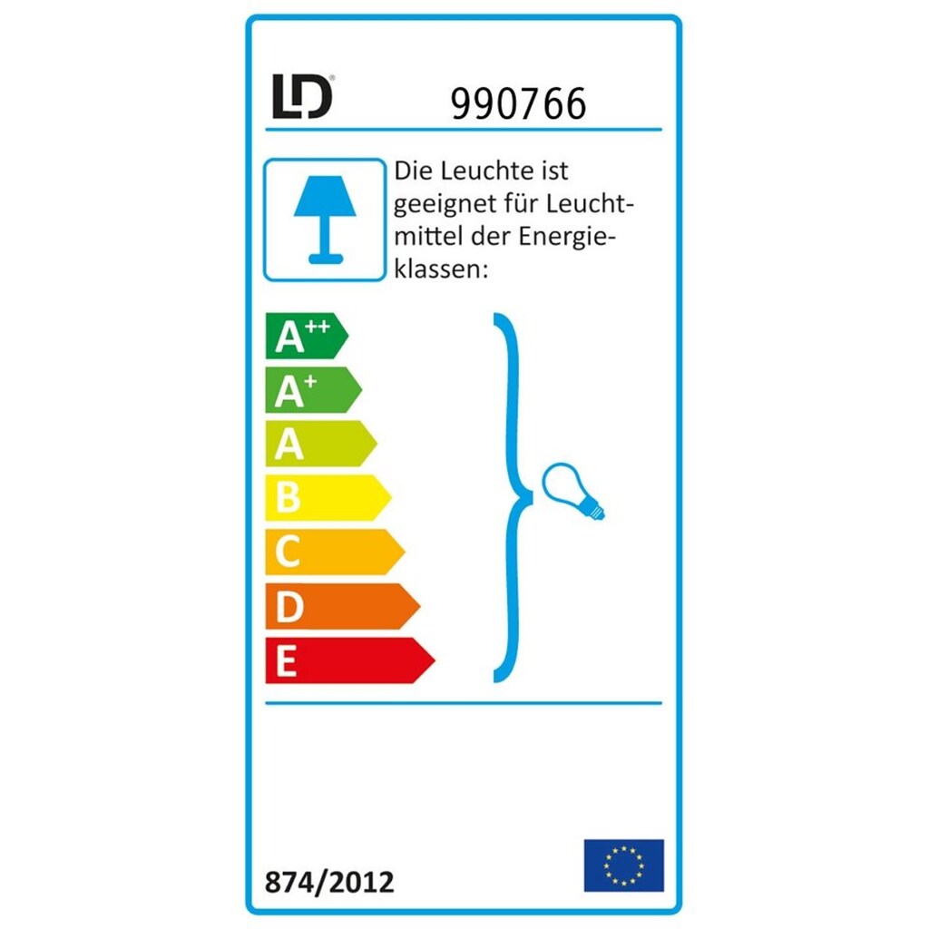 JUST LIGHT Gartenleuchte »FADIA«, 1 flammig-flammig