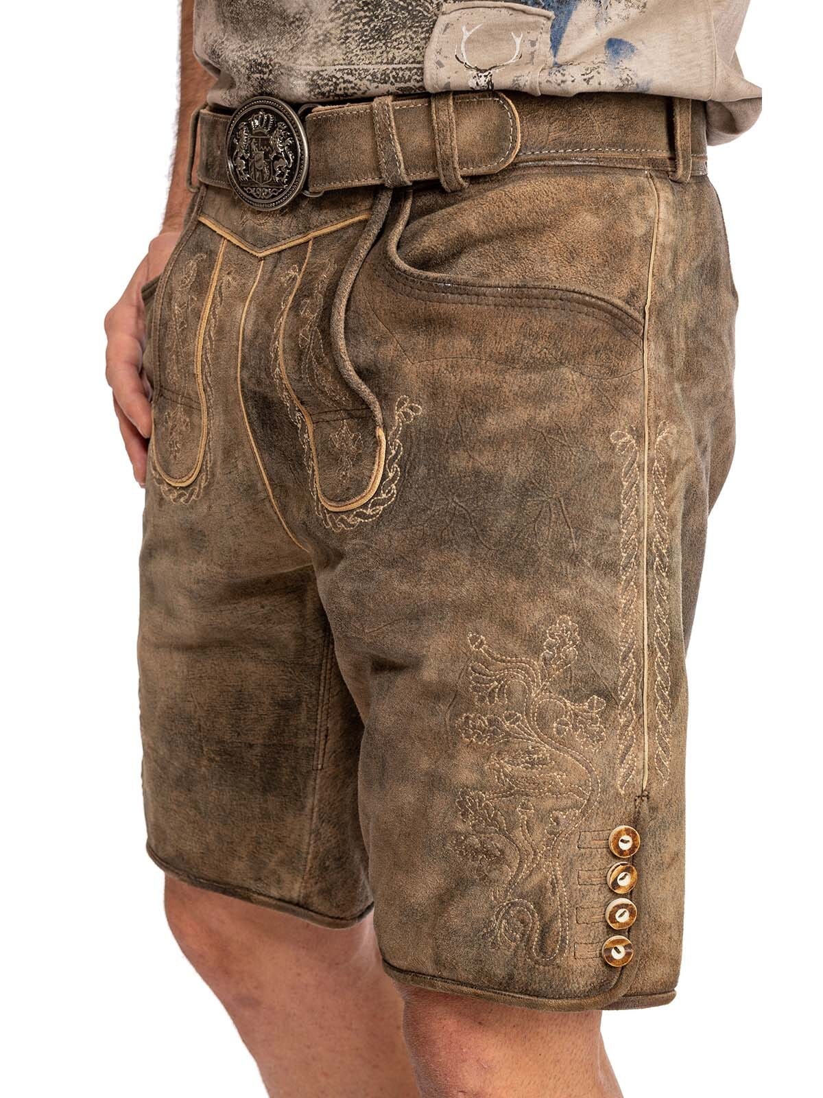 Country Maddox Lederhose »Lederhose HORN«