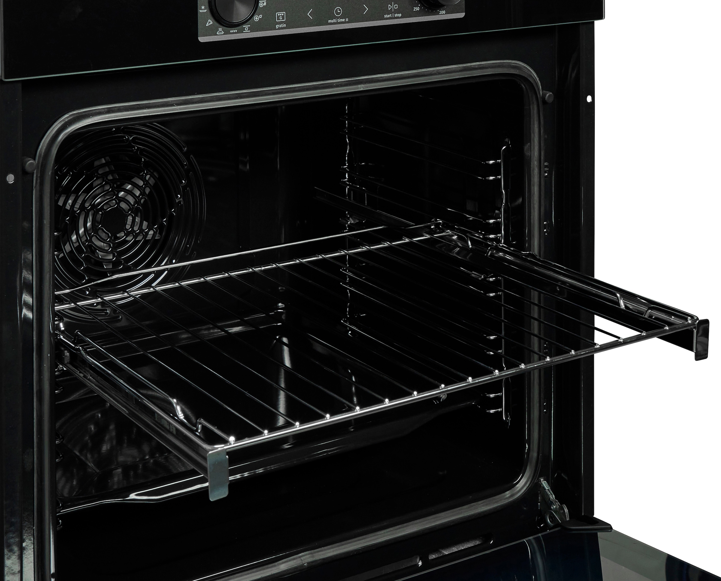 GORENJE Backofen-Set »BOS6737E13BGOT« mit 1-fach-Teleskopauszug Aqua Clean Set,  Pizzafunktion mit 300 °C – perfekt für Pizza, Focaccia und mehr!