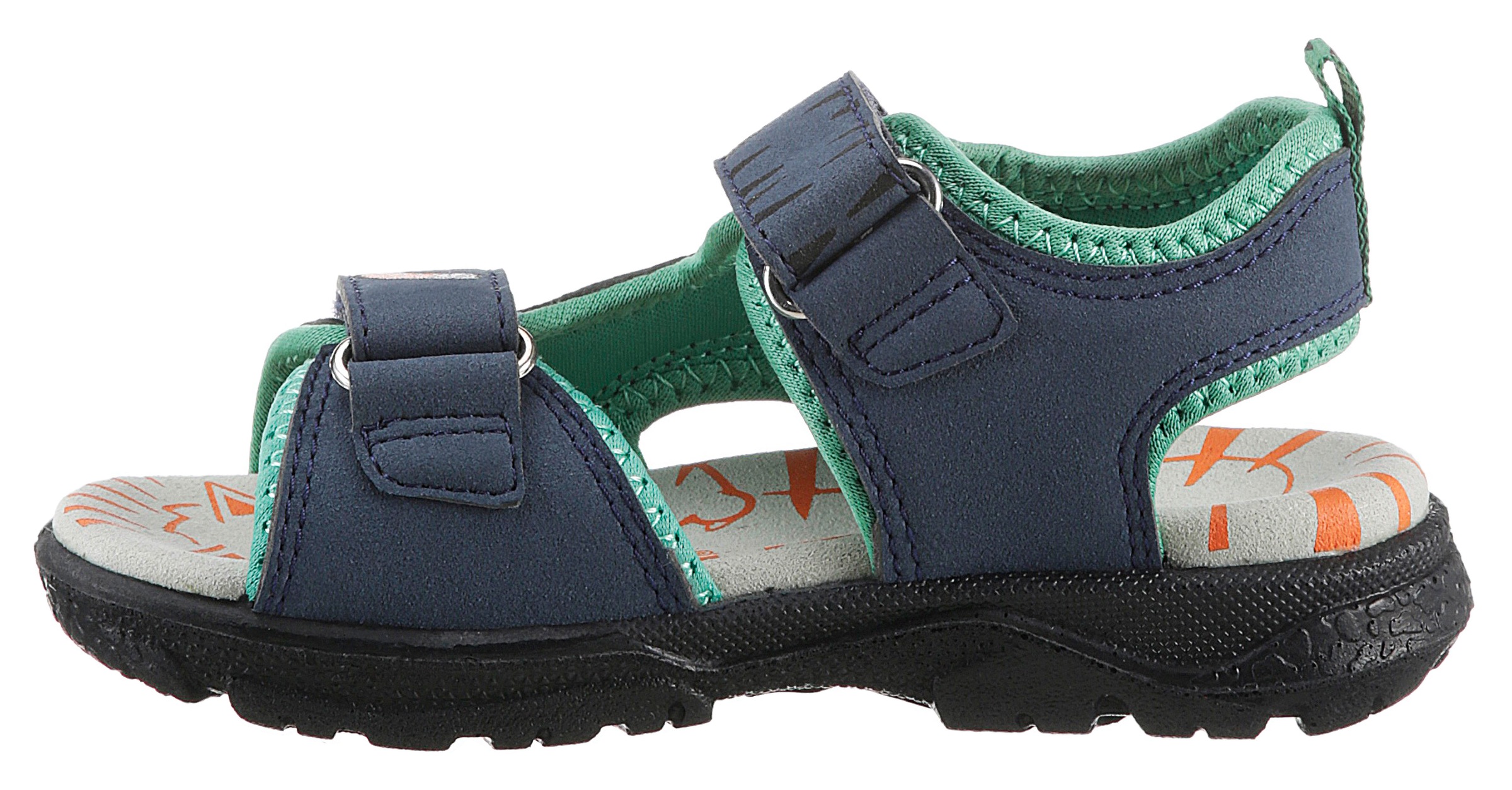 Lurchi Sandale »Blinkschuh Khan«, Sommerschuh, Klettschuh, Outdoorschuh, mit cooler Blinkfunktion