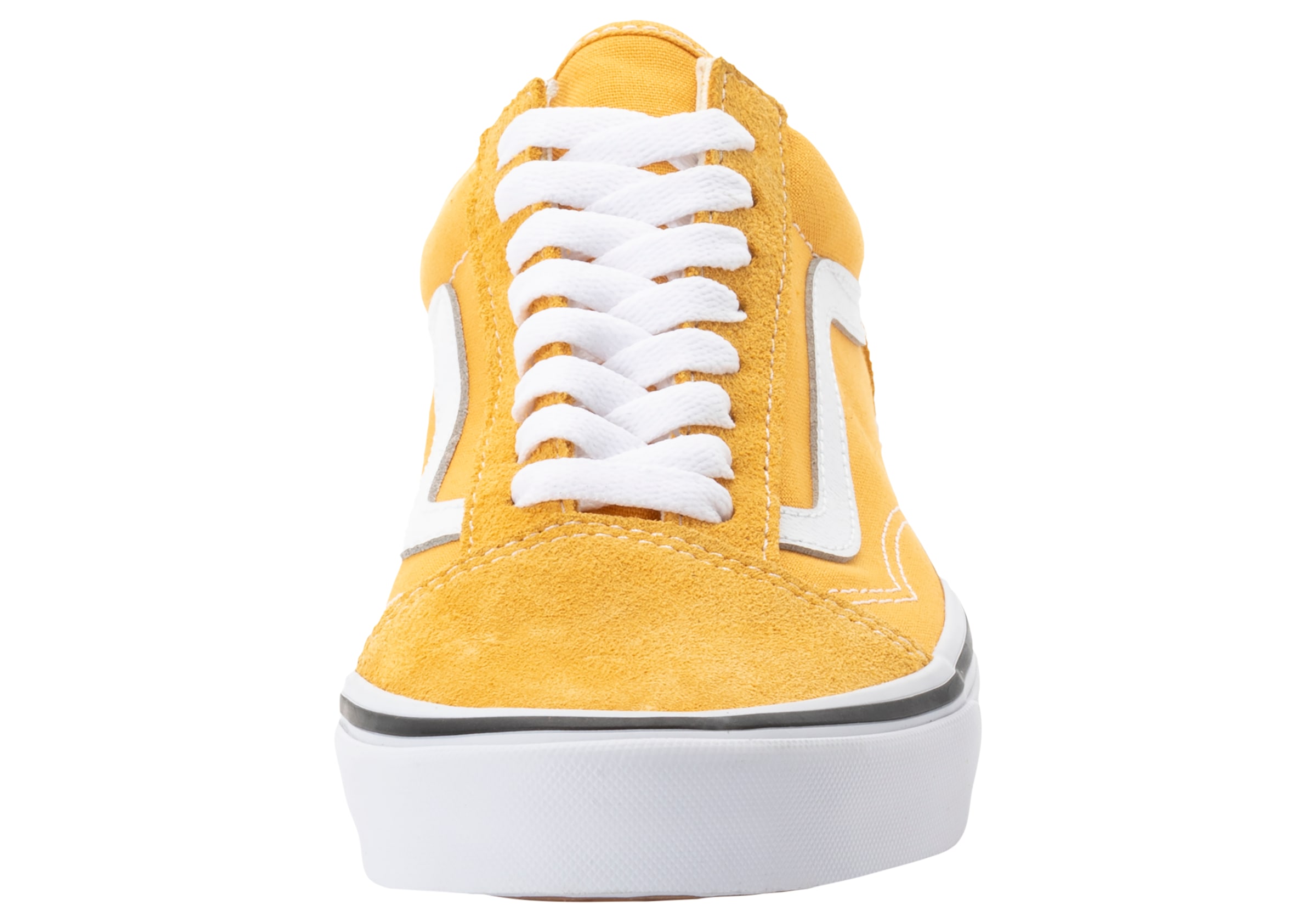 Vans Sneaker »Old Skool«, mit kontrastfarbenem Logo an der Ferse
