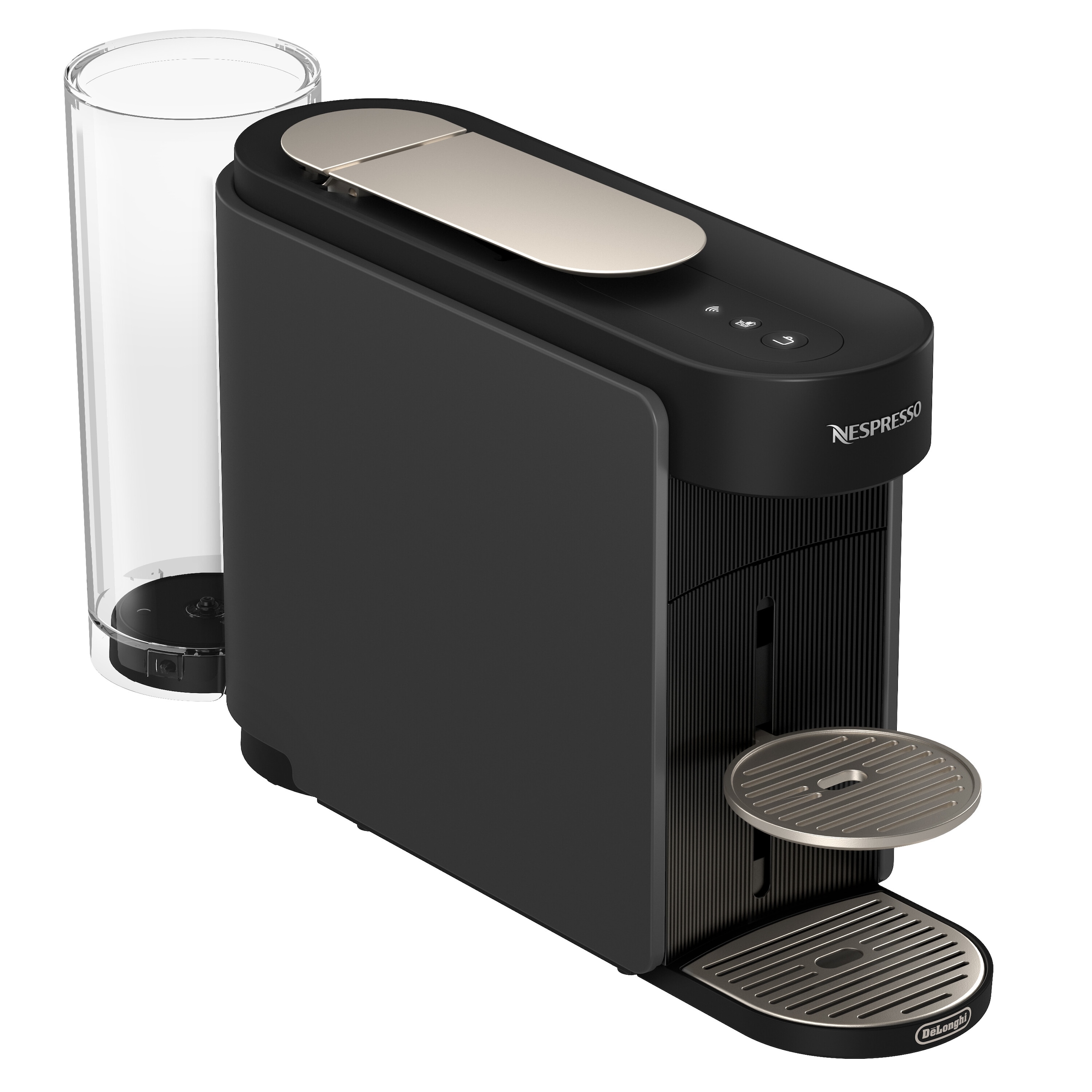 Nespresso Kapselmaschine »Vertuo Up ENV200.GY« One Touch Kaffee Zubereitung, für 5 Tassengrößen, kompaktes Design