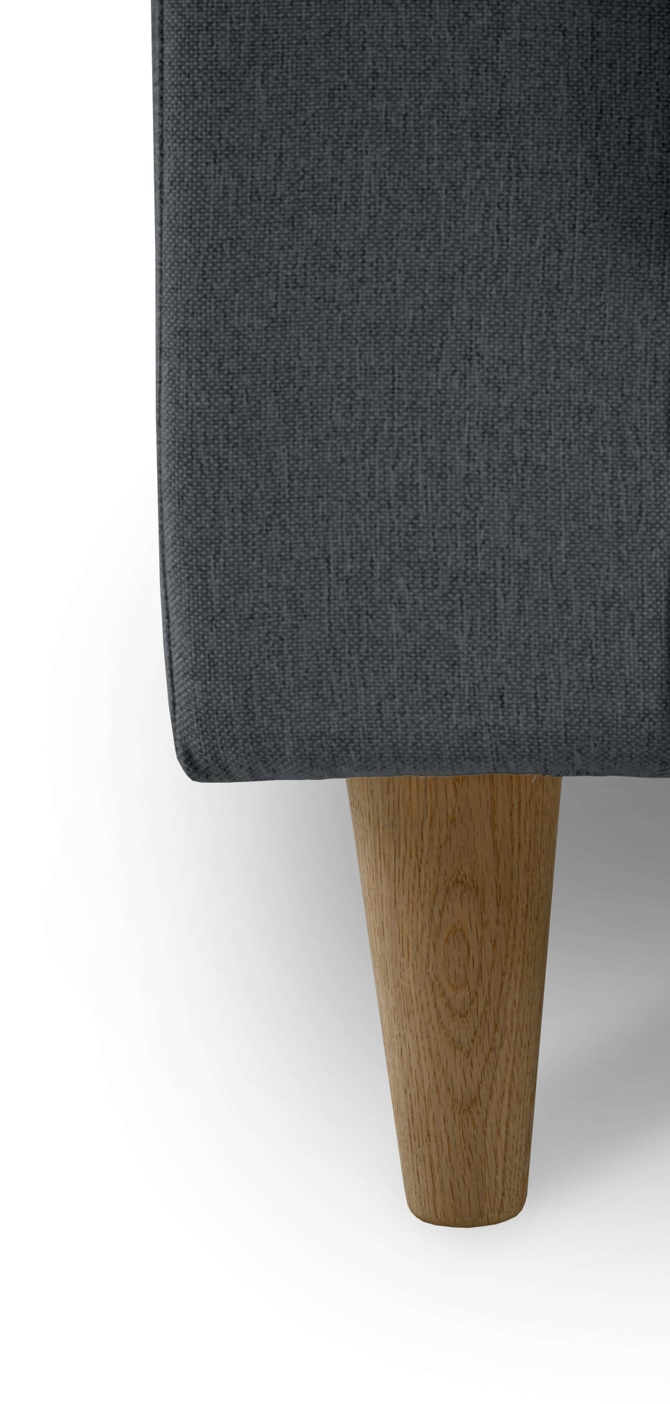 andas Ecksofa »Tvinno« im skandinavischen Stil, L-Form, mit Massivholzfüßen, Breite 230 cm