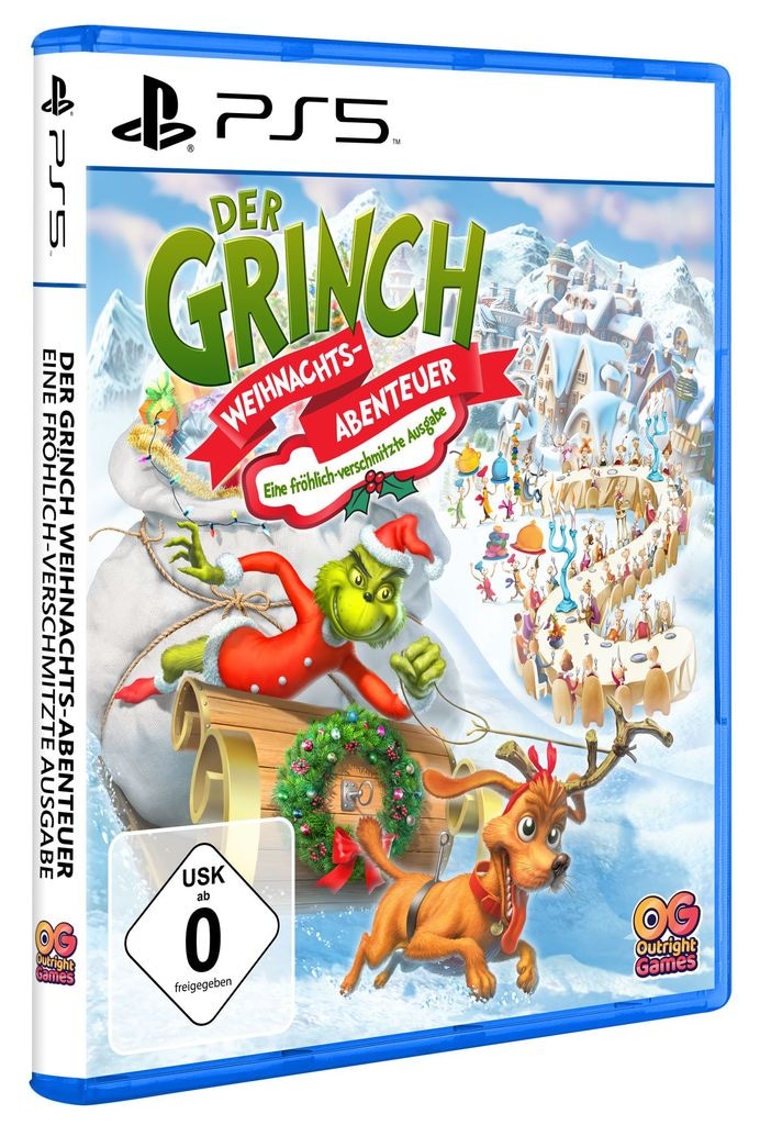 Outright Games Spielesoftware »Der Grinch - Weihnachtsabenteuer: Eine fröhlich-verschmitzte Ausgabe« PlayStation 5