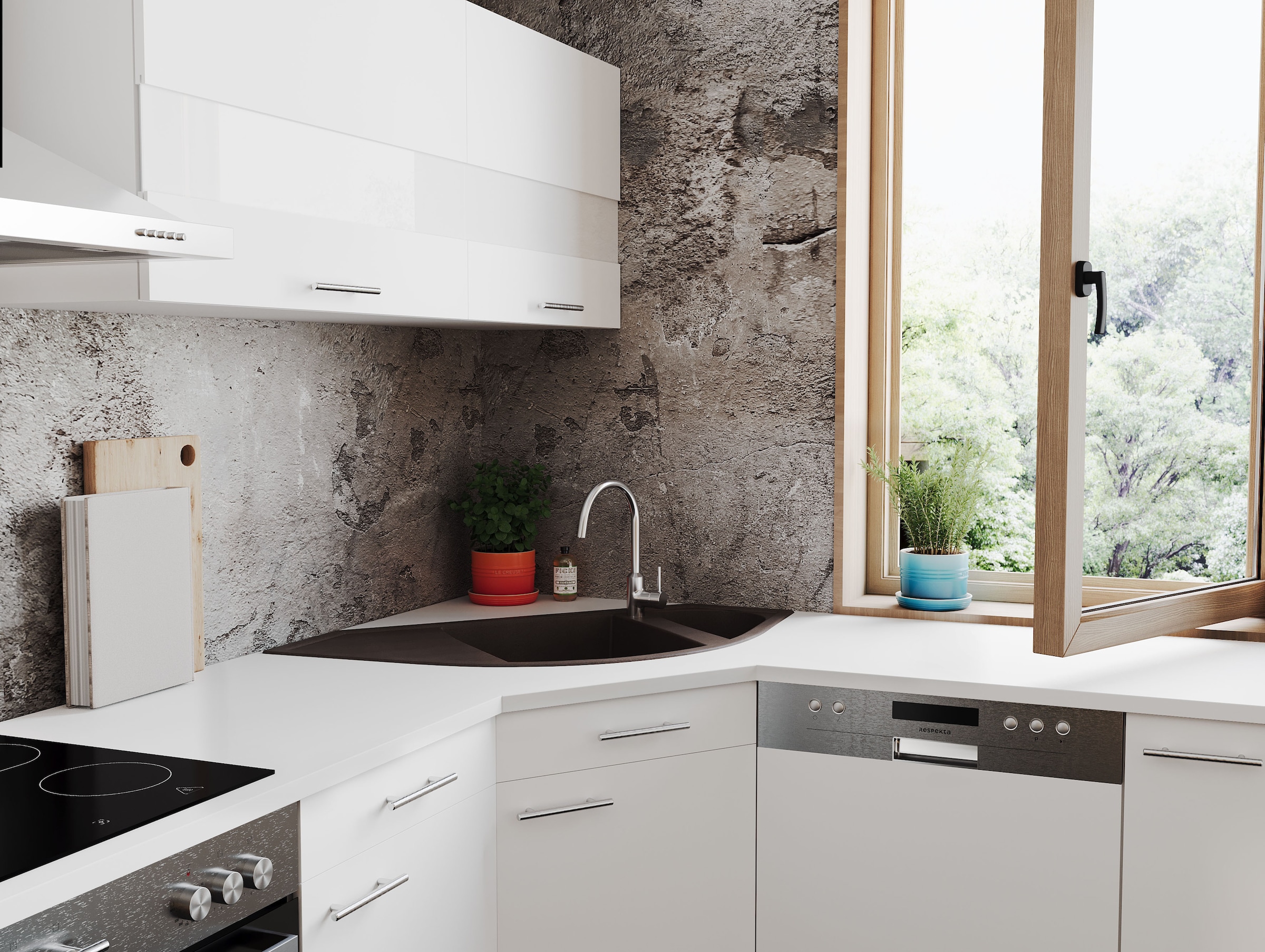 RESPEKTA Einbauspüle »ARLINGTON 110X52S«