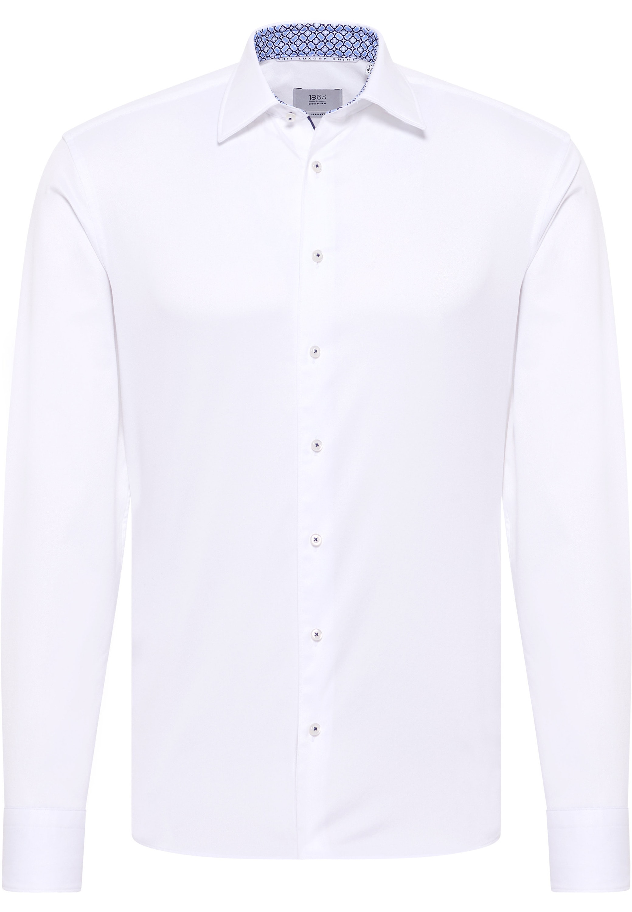 Eterna Langarmhemd »SLIM FIT«, EASY IRON (bügelleicht)