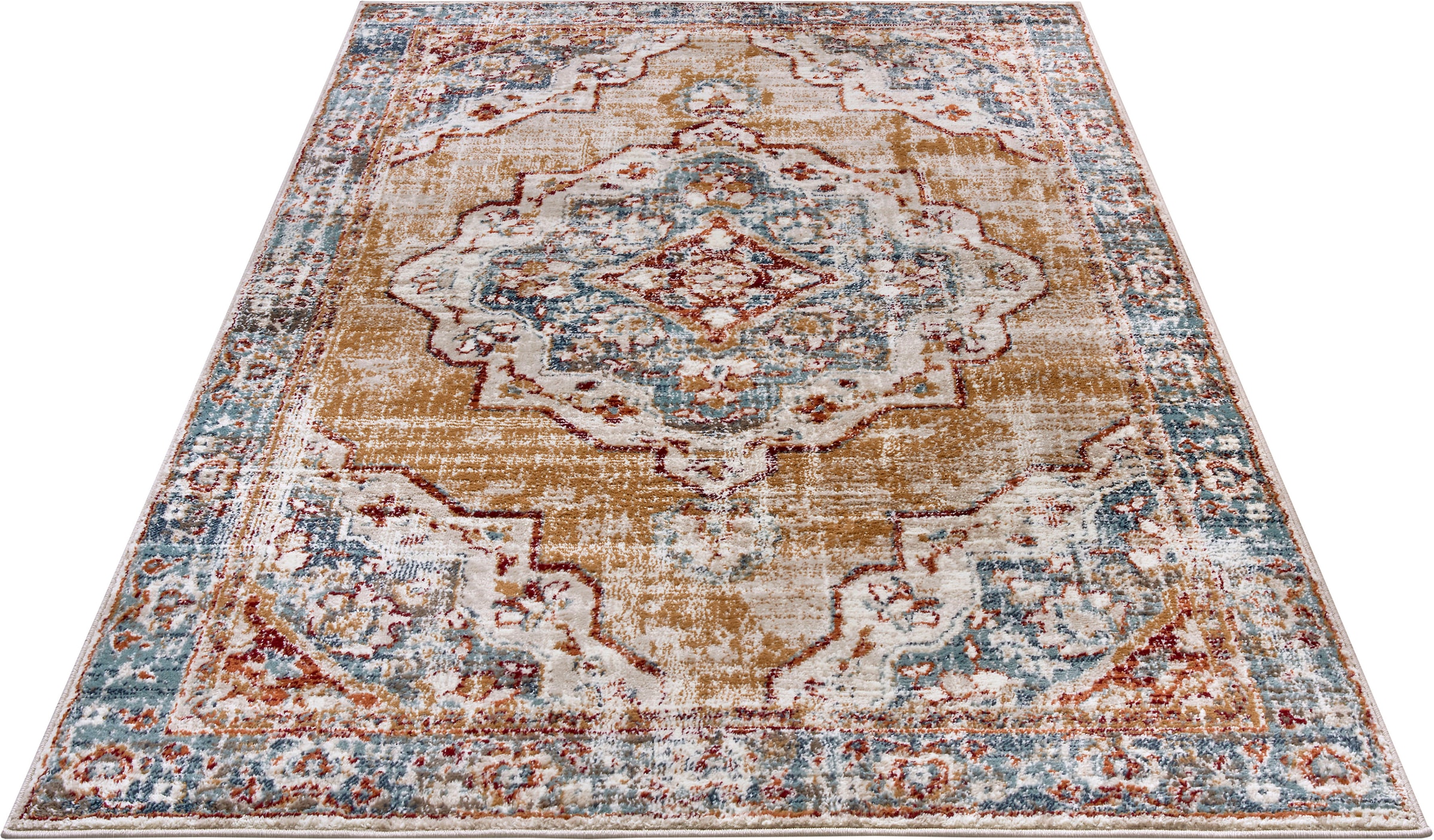 HANSE Home Teppich »Strozzi« rechteckig 8 mm Höhe Läufer, Orientalisch, Kurzflor, Wohnzimmer, Schlafzimmer, Esszimmer
