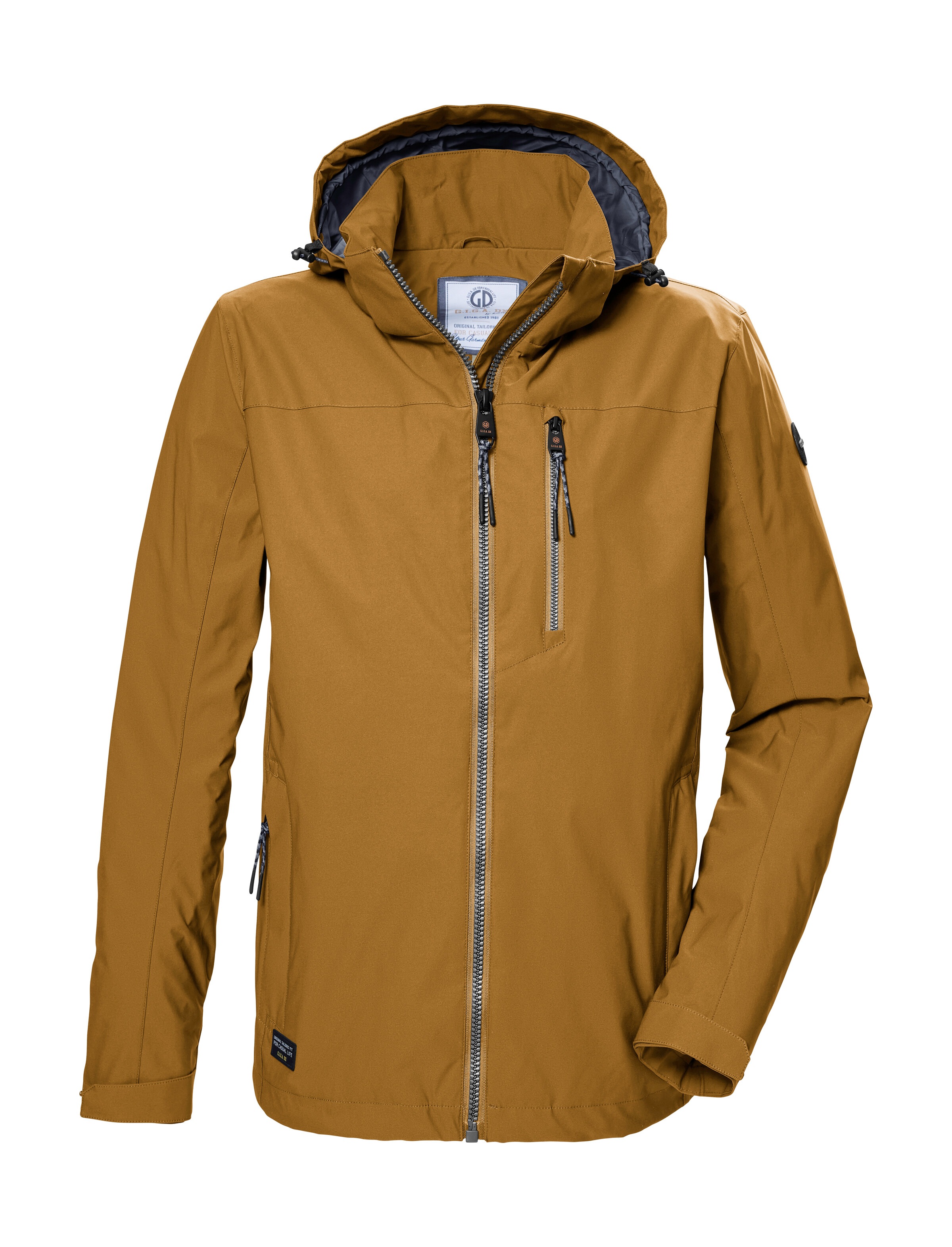 G.I.G.A. DX by killtec Funktionsjacke »GS 81 MN JCKT« Wasserabweisende Herrenjacke, abnehmbare Kapuze
