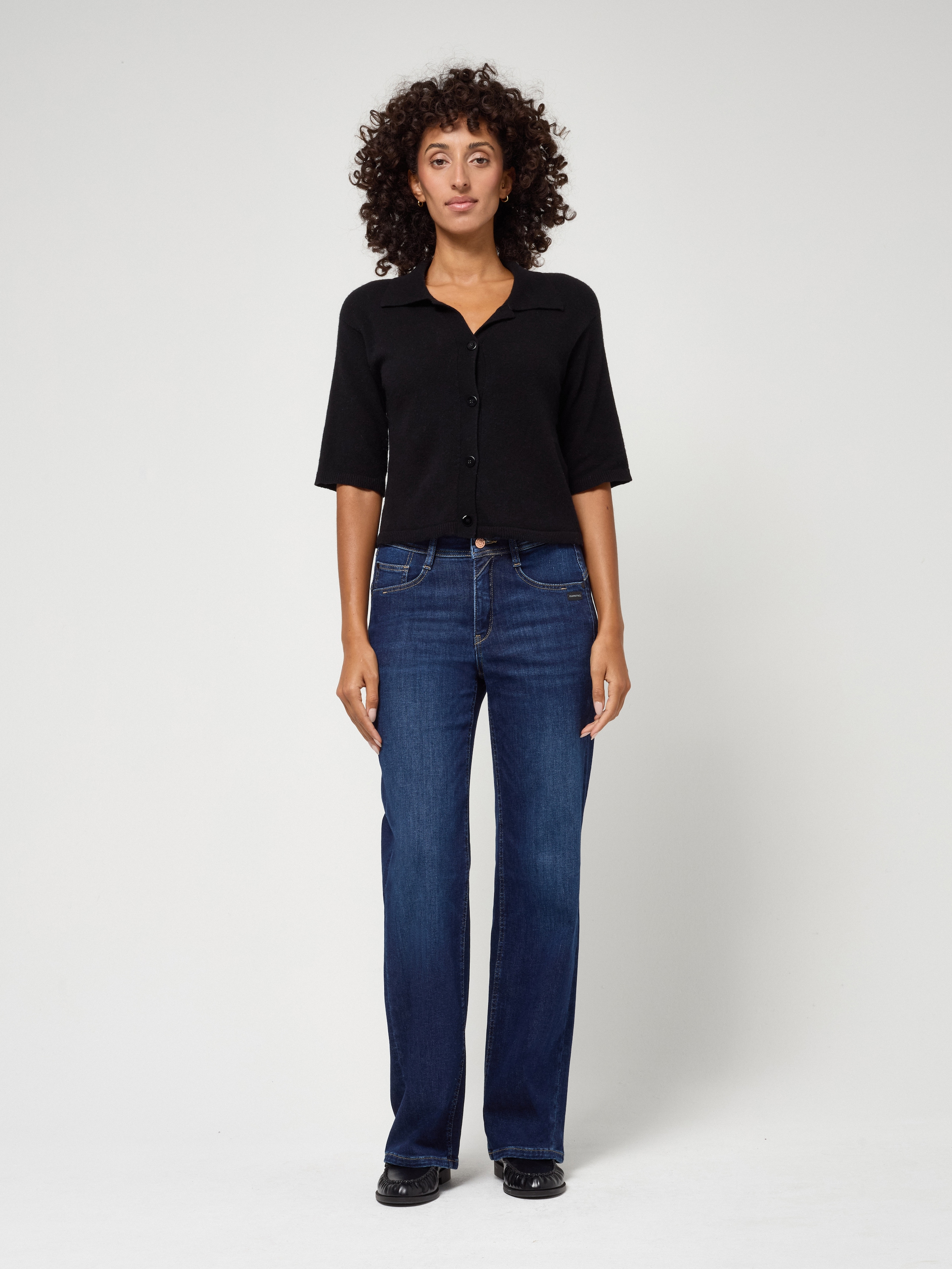 GANG Weite Jeans »94AMELIE WIDE« im Cargo Style