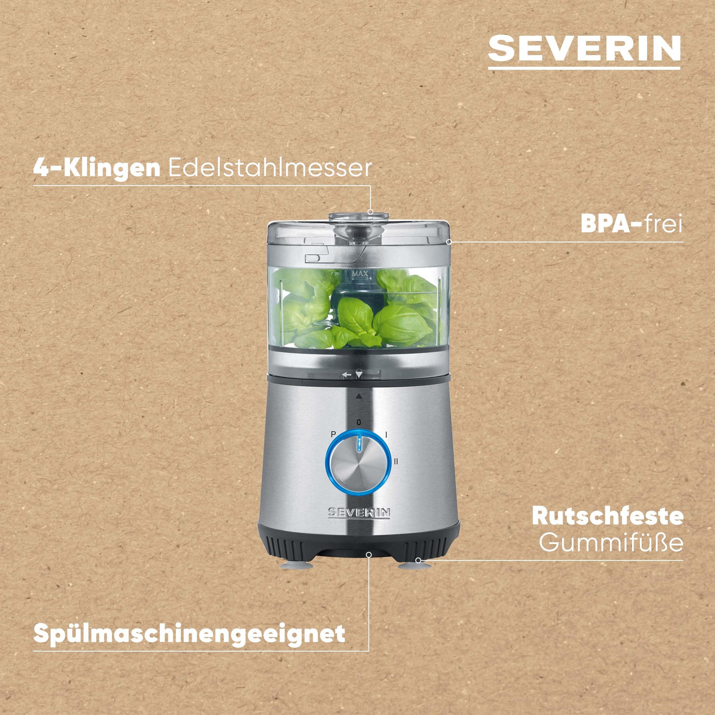 Severin Zerkleinerer »KM 3865« 400 W