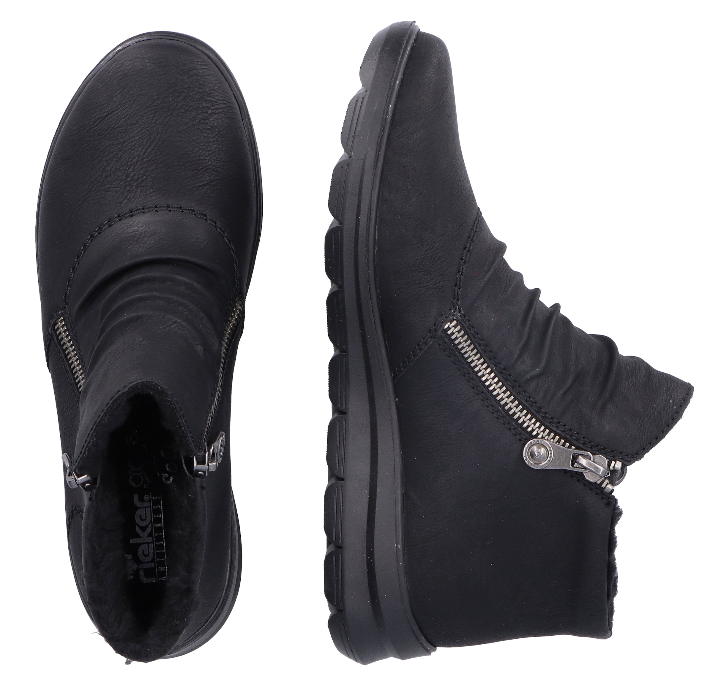 Rieker Winterboots, Stiefelette, Warmfutter, Boots mit herausnehmbarer Textilsohle