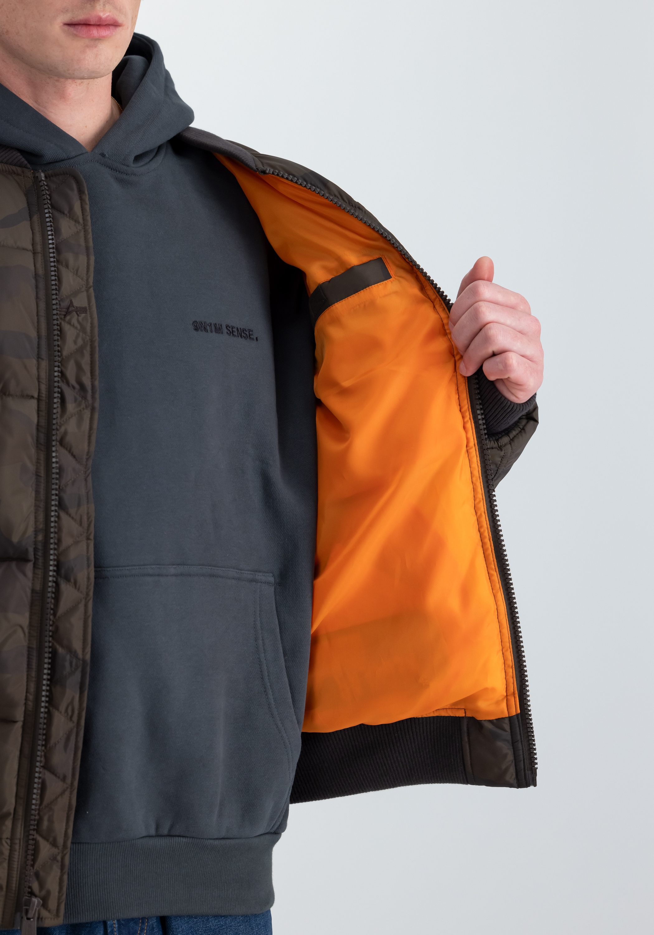 Alpha Industries Bomberjacke »Alpha Industries Men - Bomber Jackets MA-1 Puffer Bomber Camo«