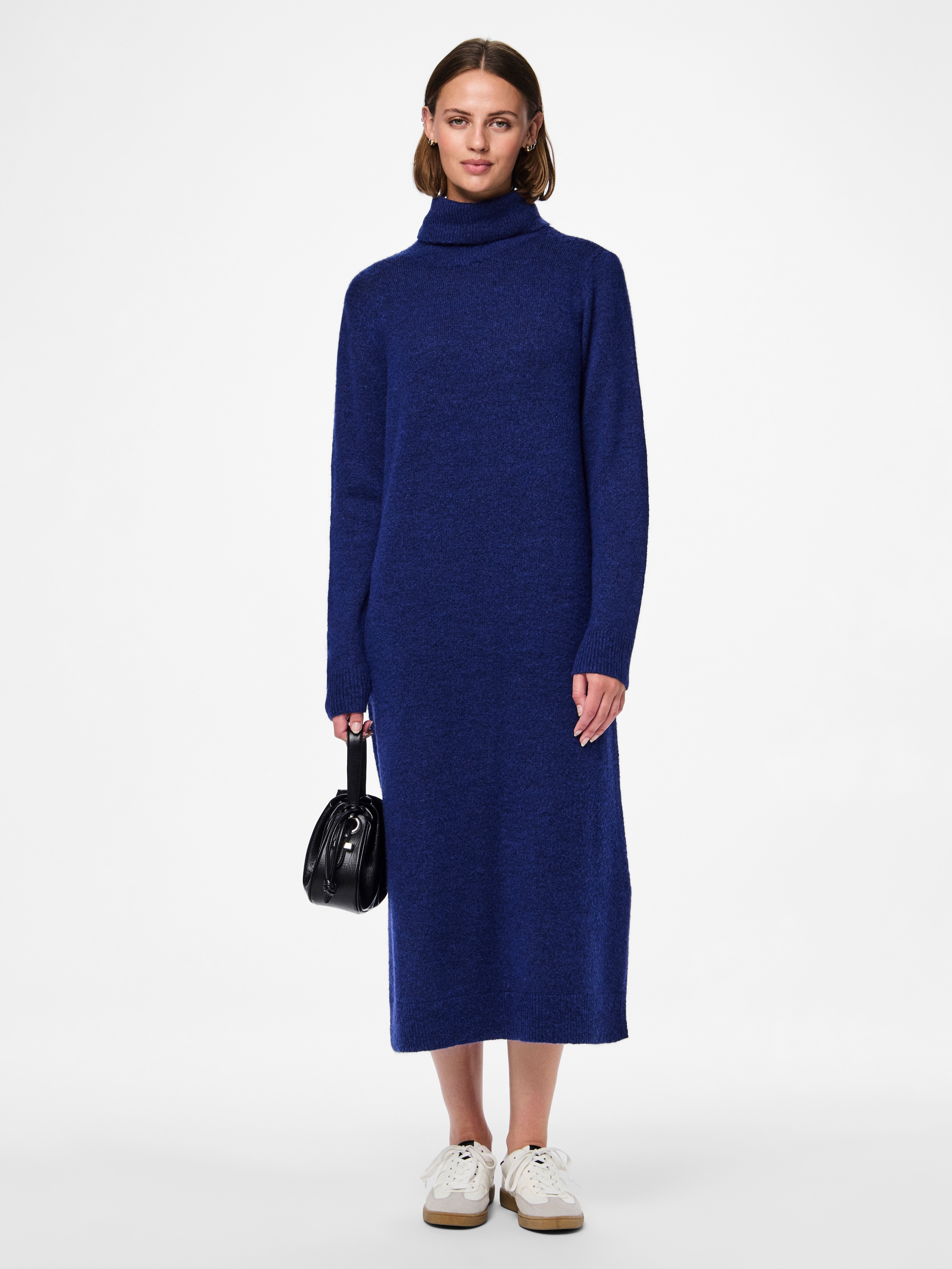 pieces Strickkleid »PCJULIANA LS ROLLNECK KNIT DRESS NOOS BC«
