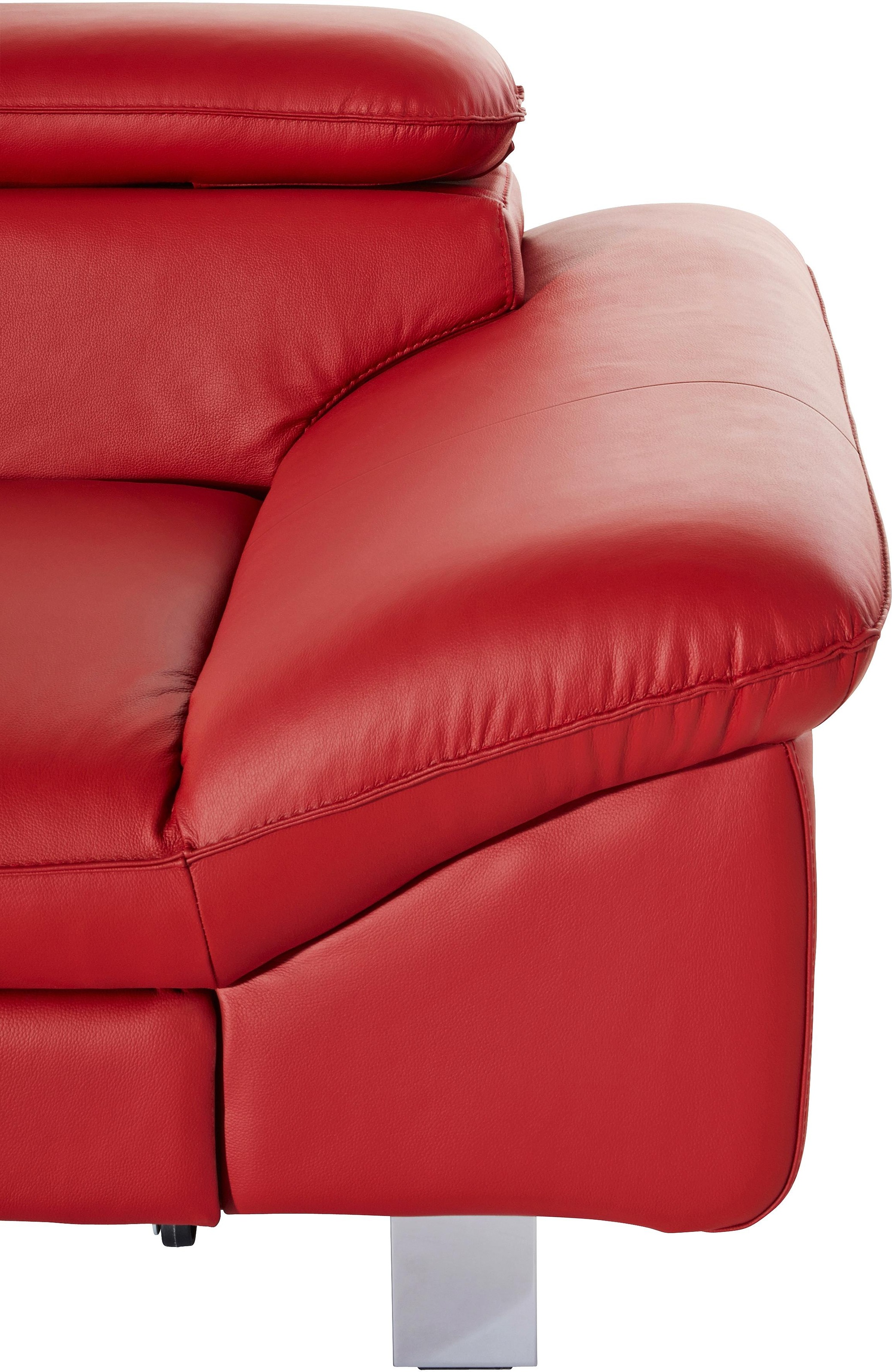 COTTA Ecksofa »Driver L-Form«, mit Kopfteilverstellung, wahlweise mit Bettfunktion & Bettkasten