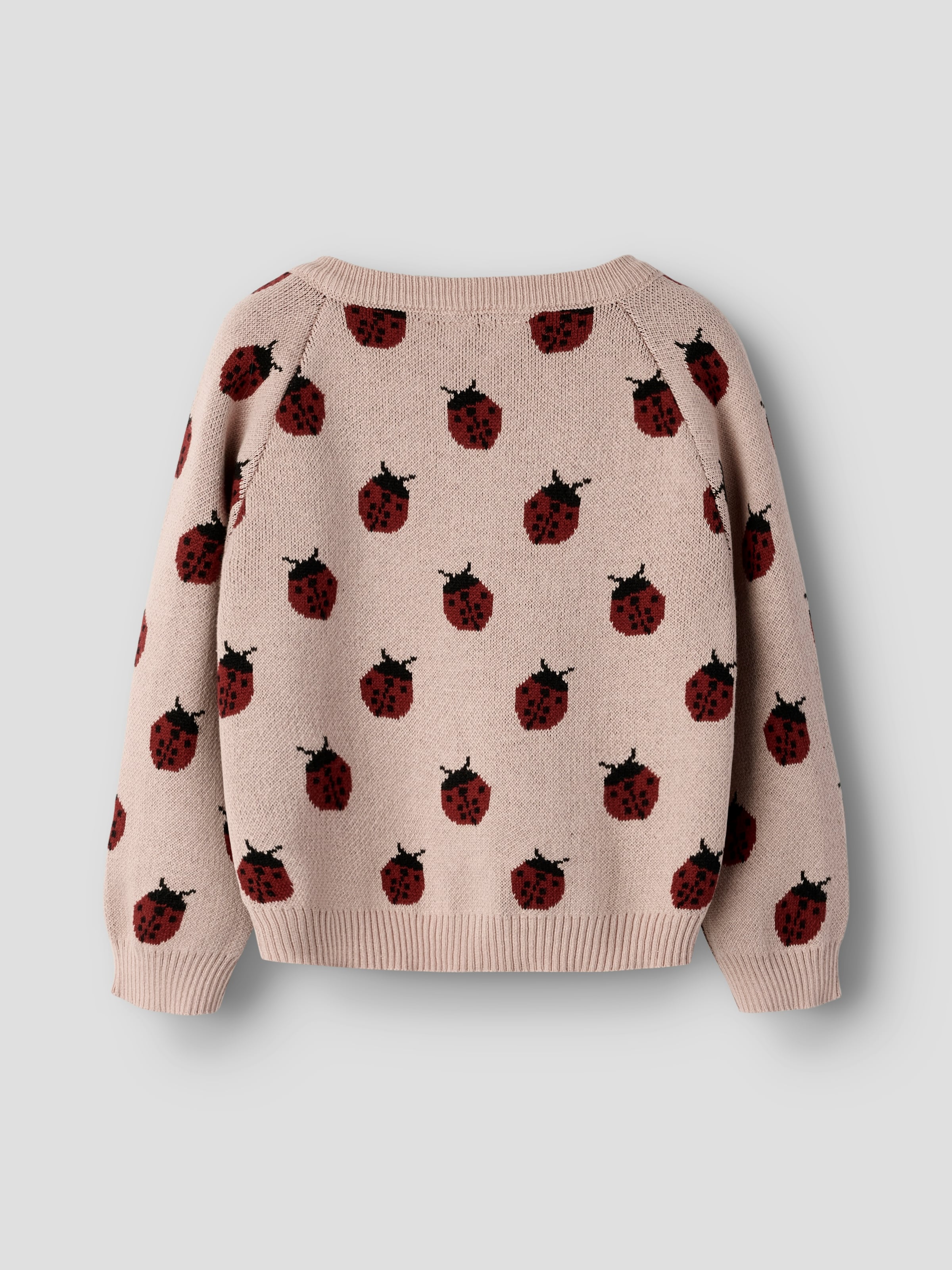 Lil' Atelier Strickjacke »NMFLULIO KNIT CARD LIL NOOS« Baumwolle