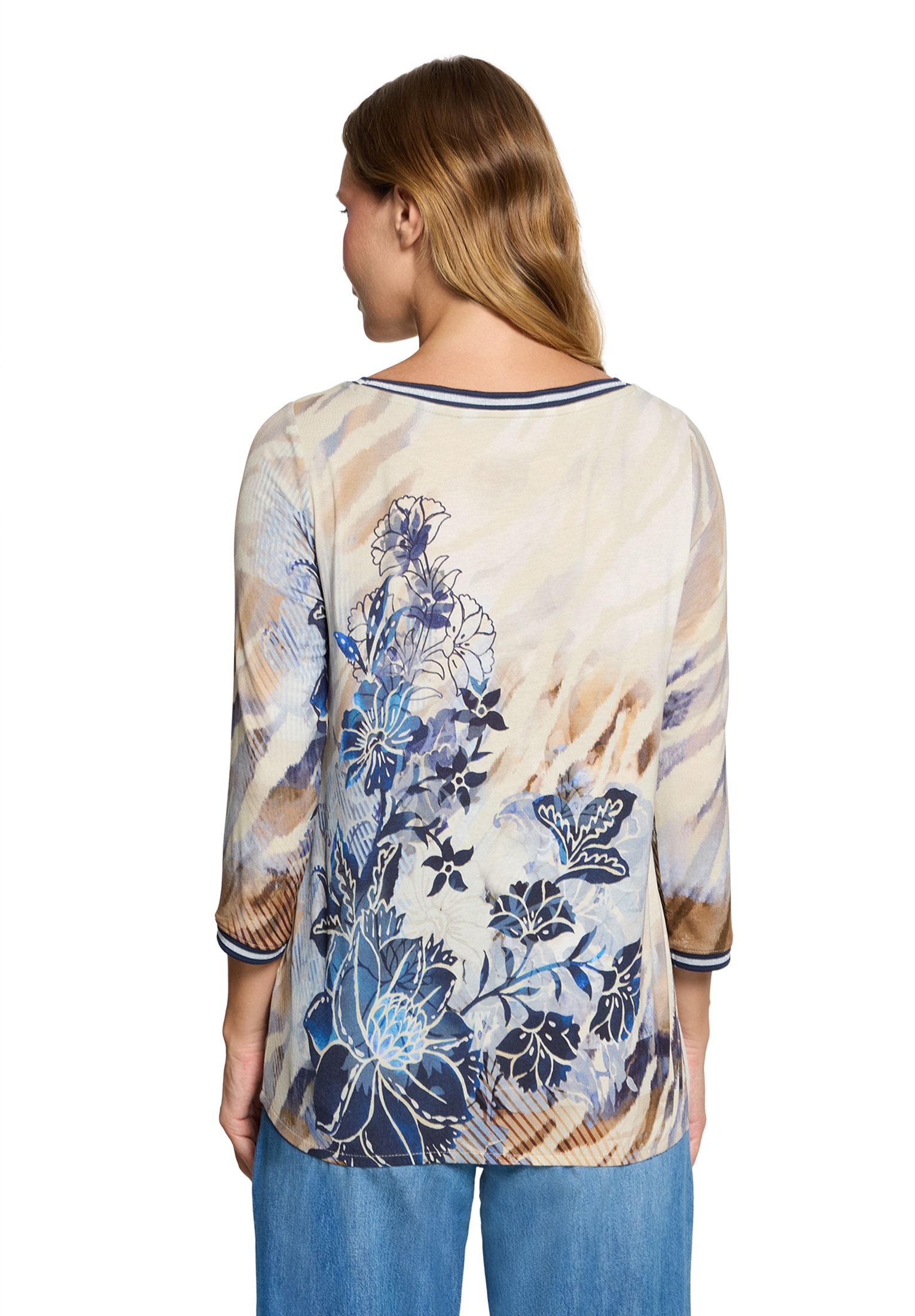Betty Barclay Rundhalsshirt »Casual-Shirt mit Tunnelzug«