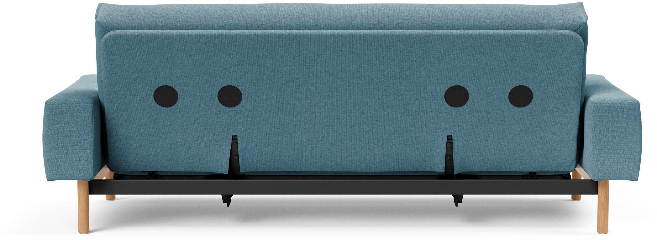 INNOVATION LIVING ™ Schlafsofa »MIMER hochwertige Schlaffunktion, aktuelles Design und extra Komfort,«, Taschenfederkernmatratze, Breite Liegefläche 140 cm